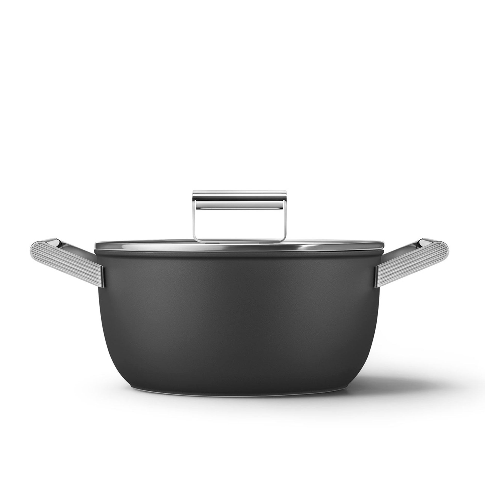 Smeg Gryde ø24 Cm     Liter Sort