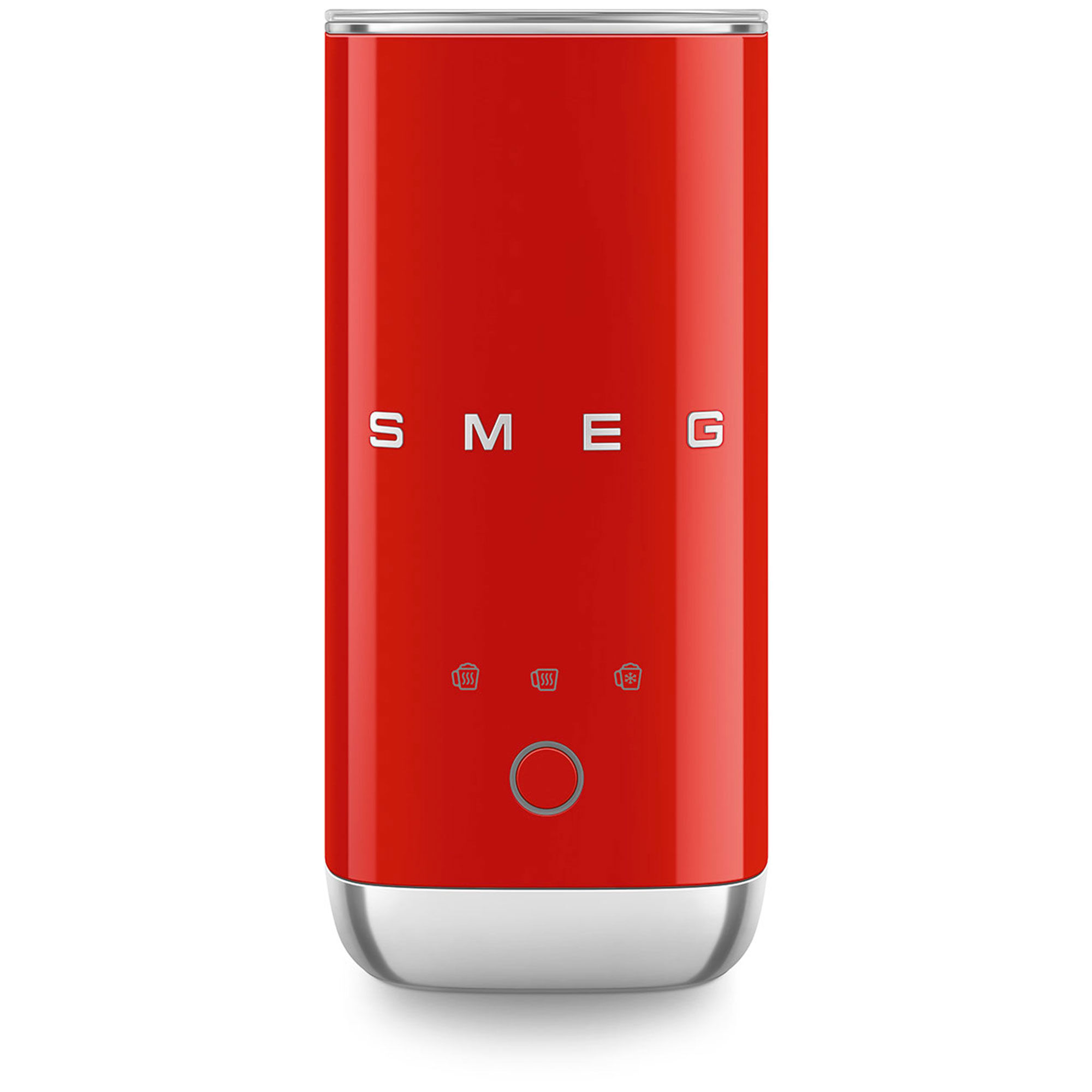 Smeg Mini-mælkeskummer  Rød