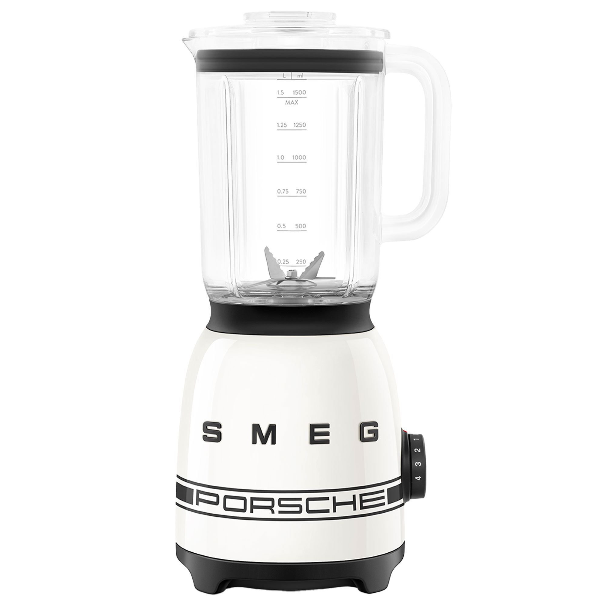 Smeg Porsche Special Edition Blender     Liter  Carrara Hvid