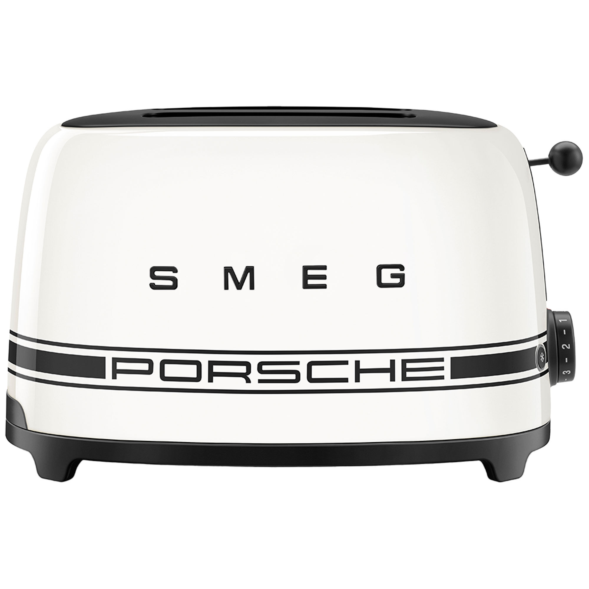 Smeg Porsche Special Edition Brødrister   Skiver  Carrara Hvid