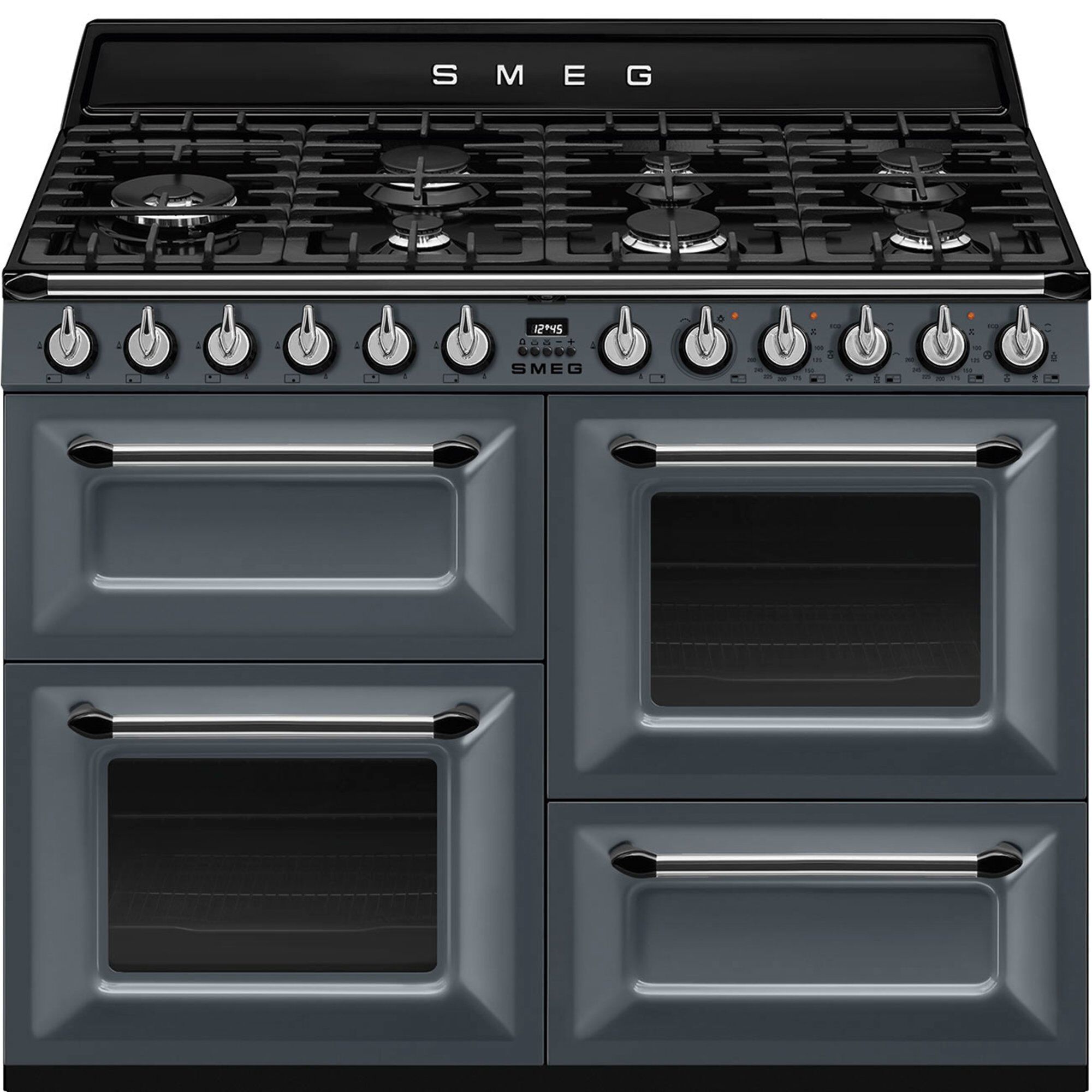 Smeg Tr4110gr Victoria Gaskomfur 110 Cm  Grå
