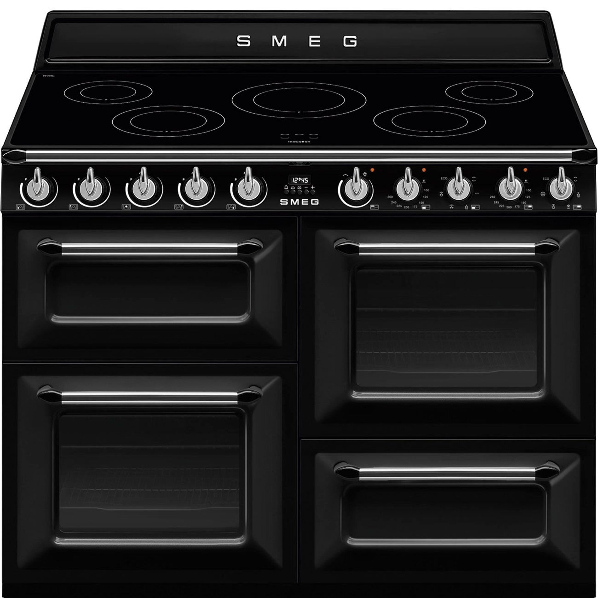 Smeg Tr4110ibl2 Victoria Komfur Med   Ovne 110 Cm  Sort