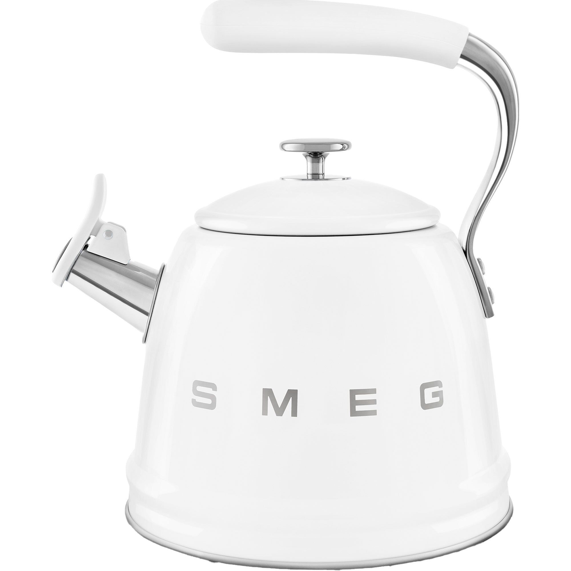 Smeg Vandkedel Med Fløjte     Liter  Hvid