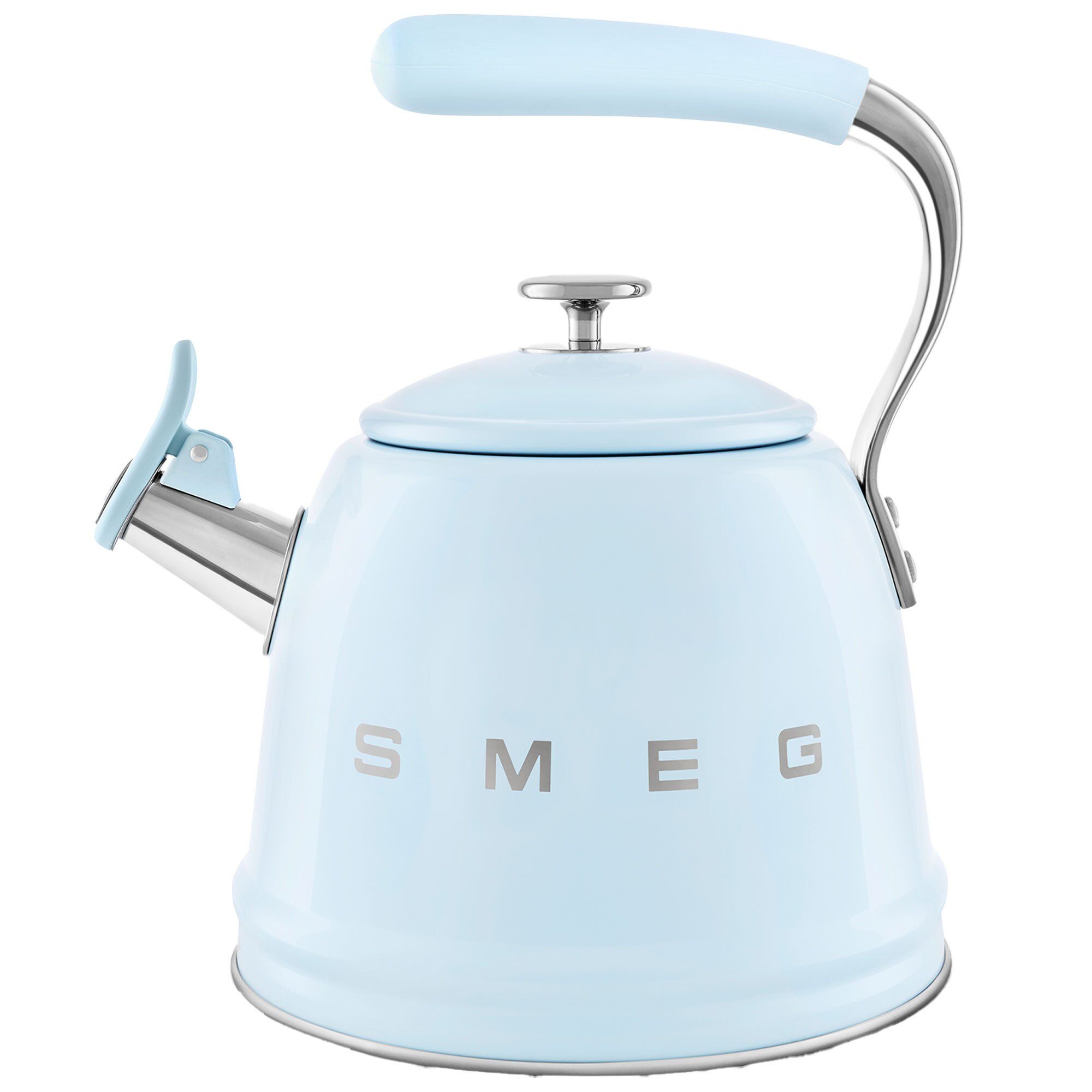 Smeg Vandkedel Med Fløjte     Liter  Pastelblå