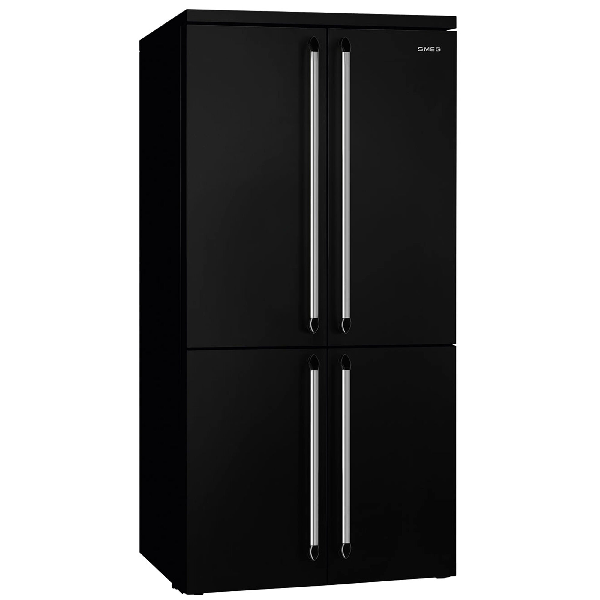 Smeg Victoria Fq960bl6 French Door Kombiskab  Sort