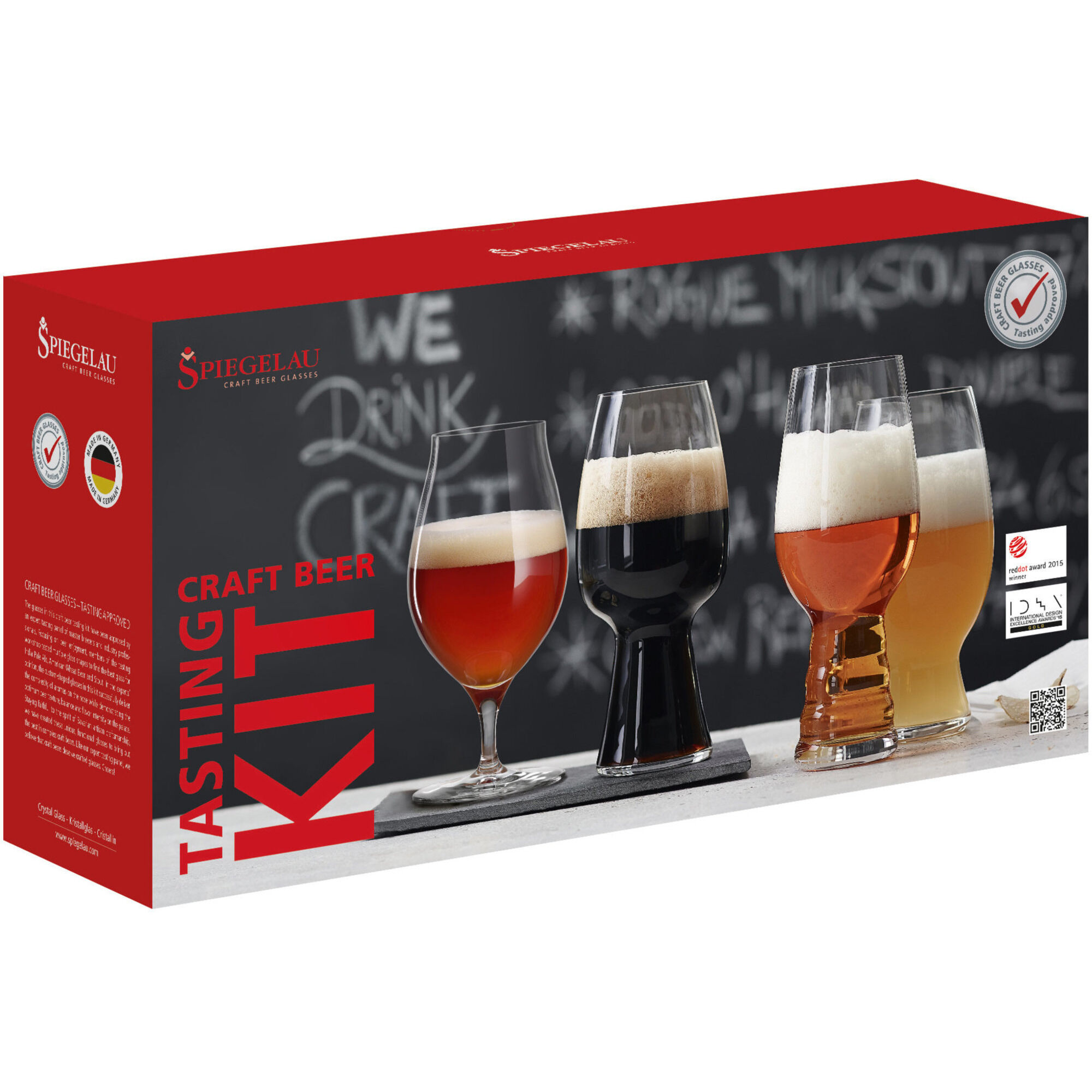 Spiegelau Beer Craft Tasting Kit  -pak