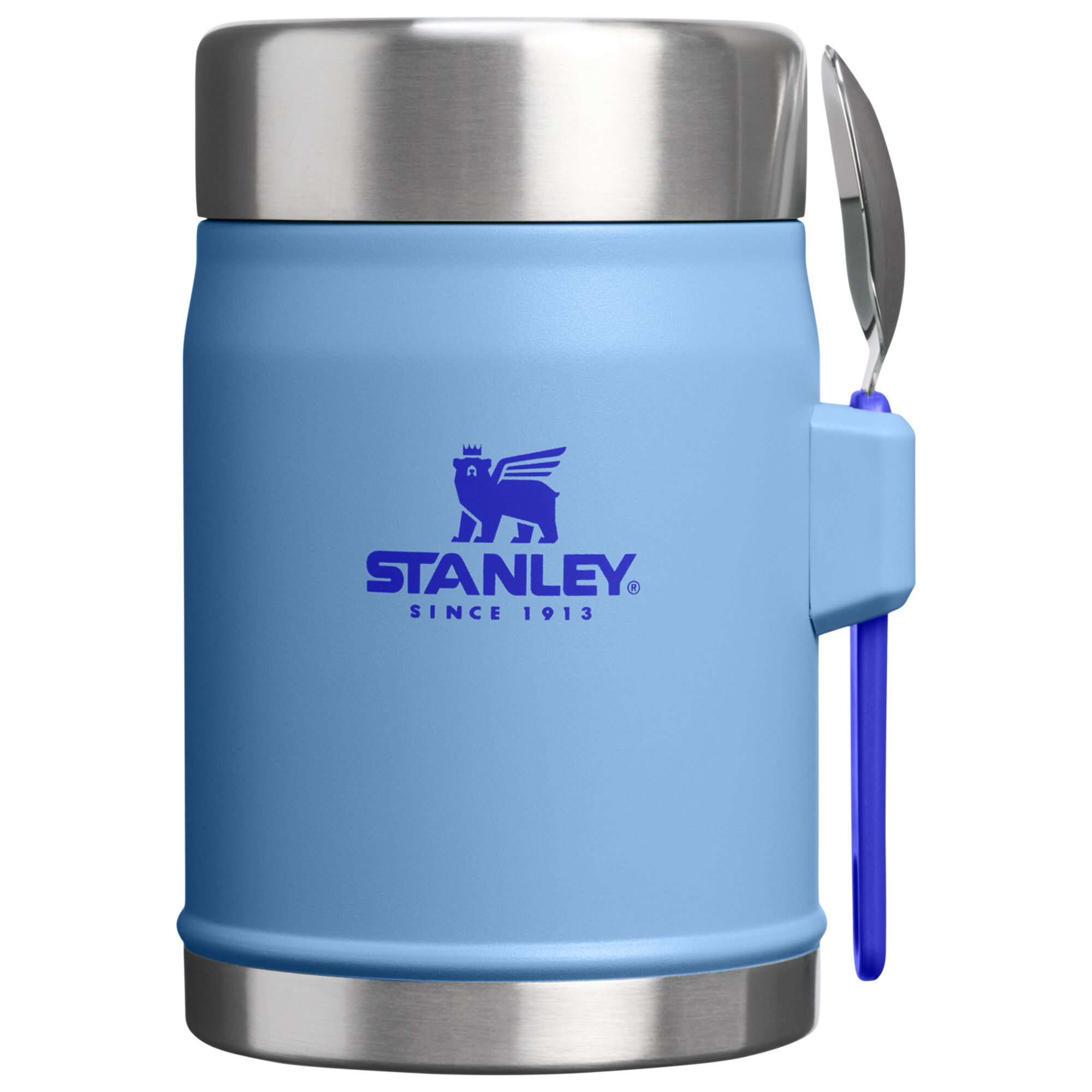 Stanley Legendary Classic Madtermobeholder Med Spork   41 Liter  Blue Sky