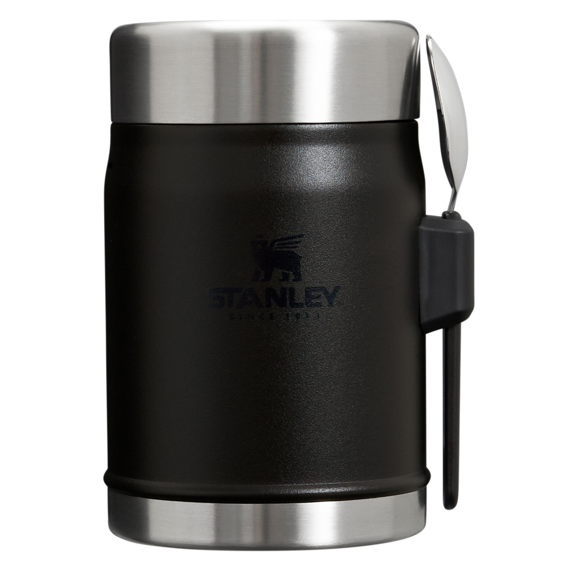 Stanley Legendary Classic Madtermobeholder Med Spork   41 Liter  Sort