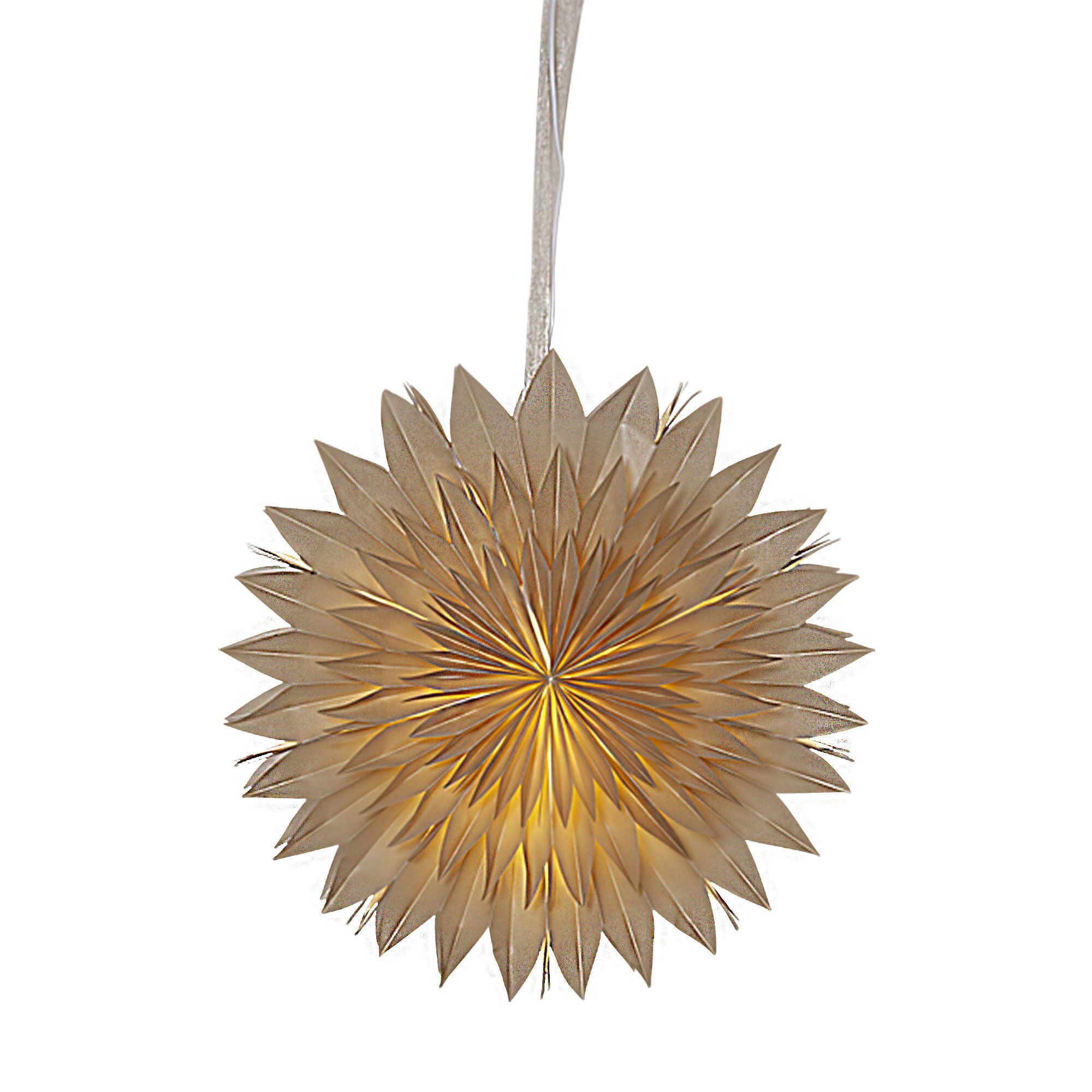 Star Trading Dis Papirsstjerne  50 Cm  Beige