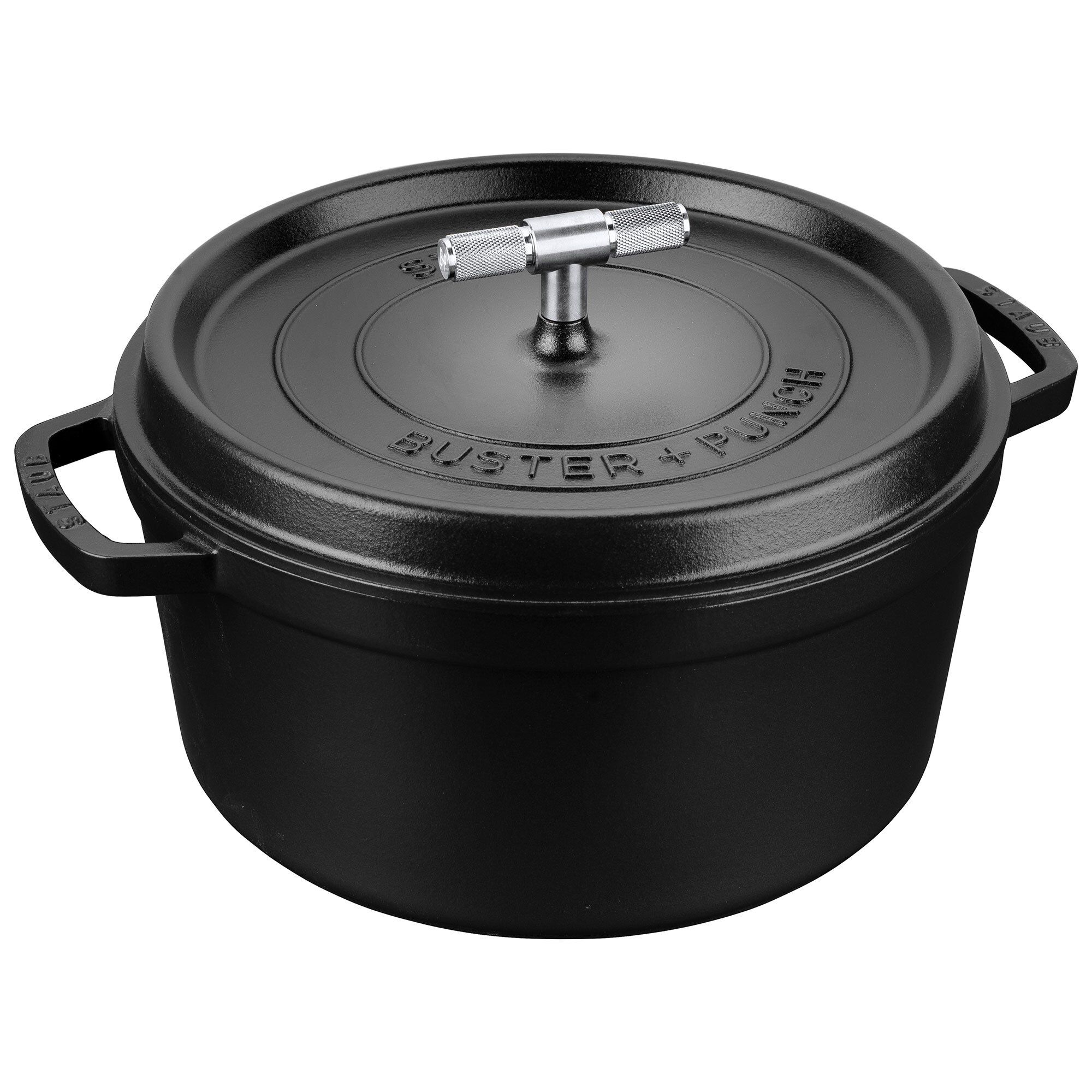 Staub Buster Punch Rund Gryde 28 Cm  Stålknop
