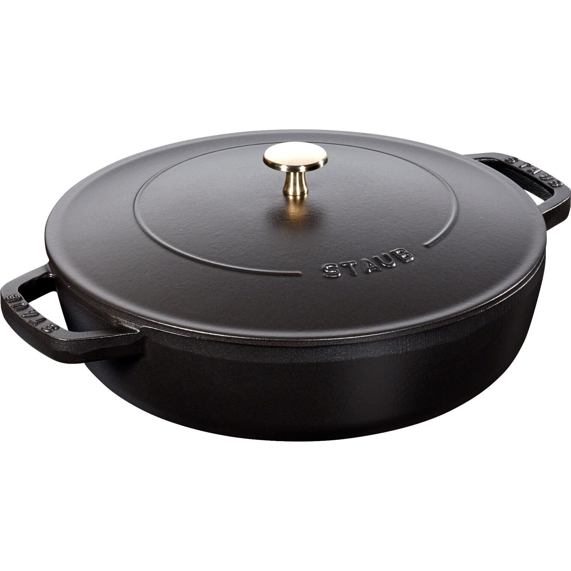 Staub Chistera Sautergryde 28cm  Sort