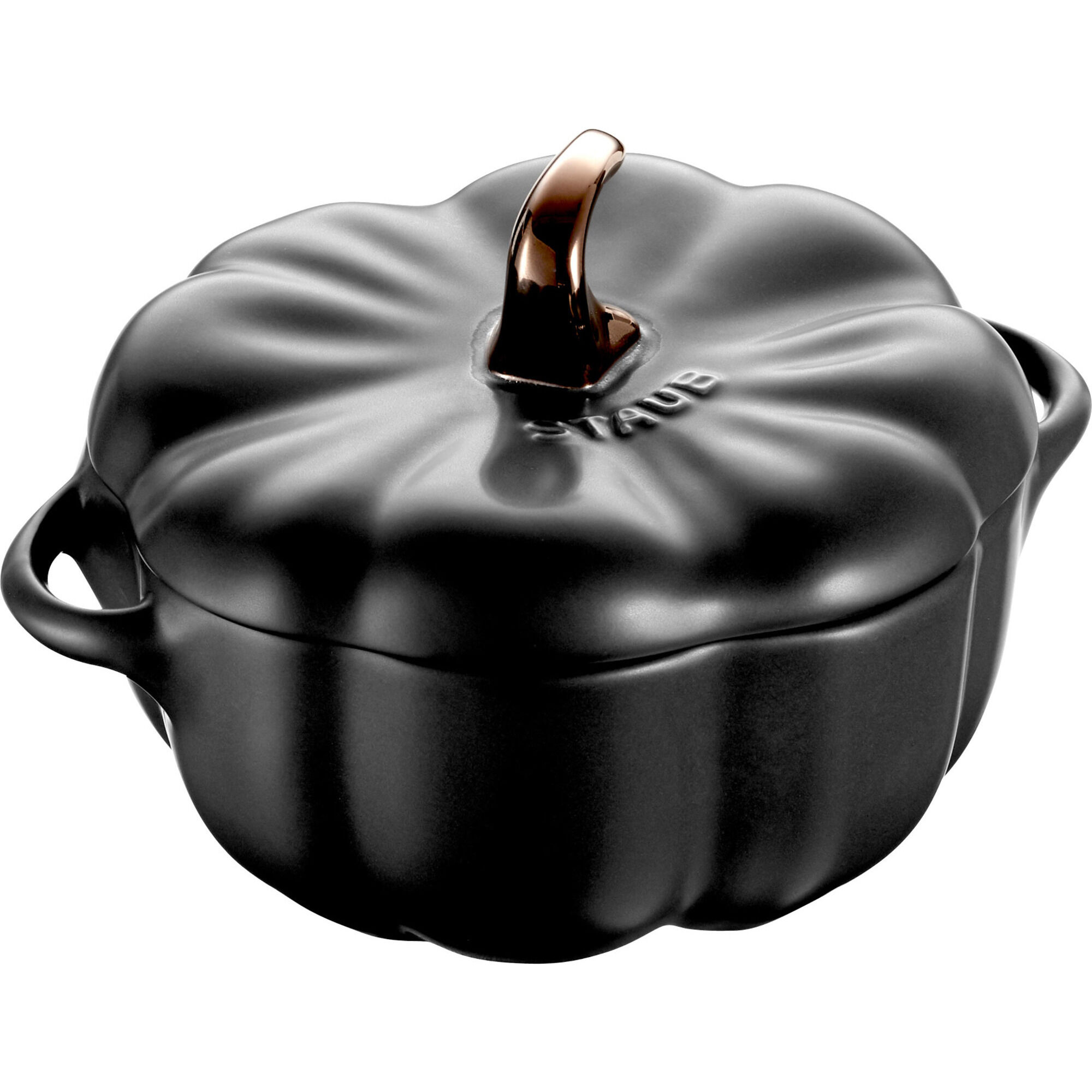 Staub Græskar Cocotte Mat Sort     Liter
