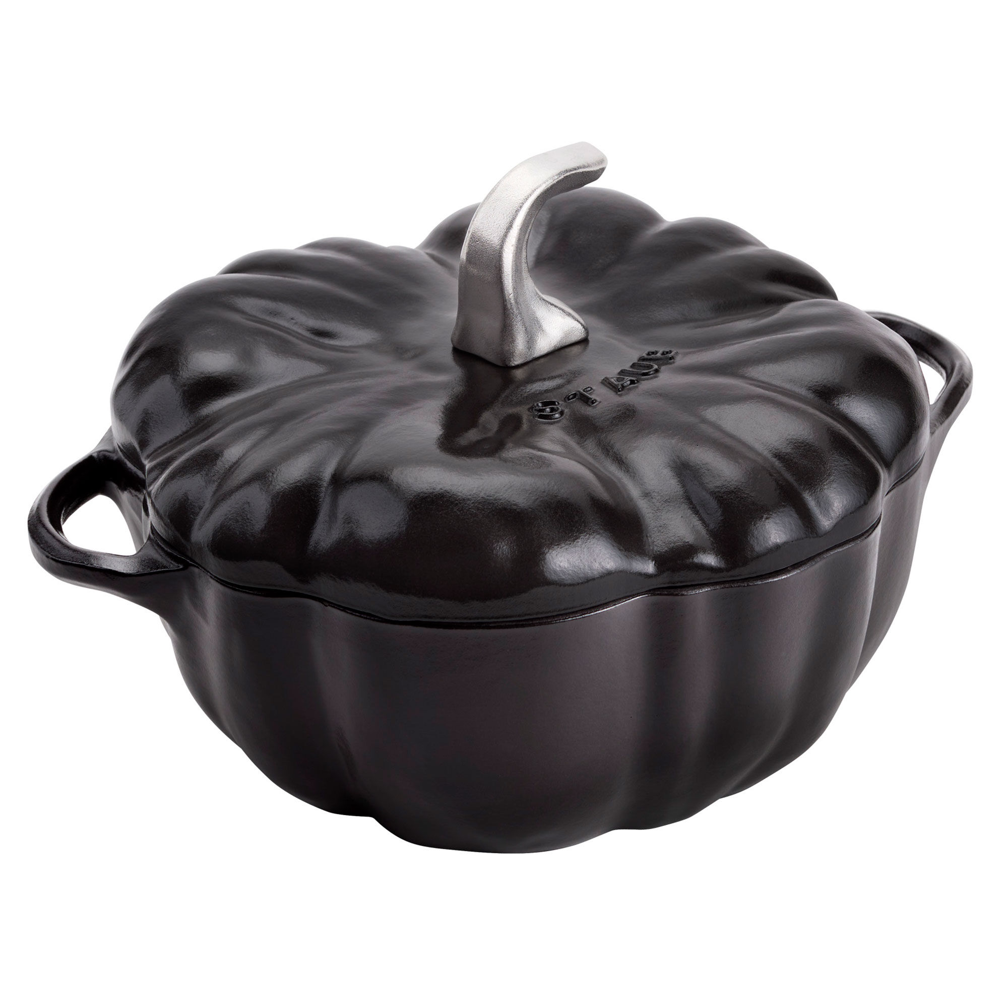 Staub La Cocotte Græskar Støbejernsgryde 24 Cm       Liter  Sort