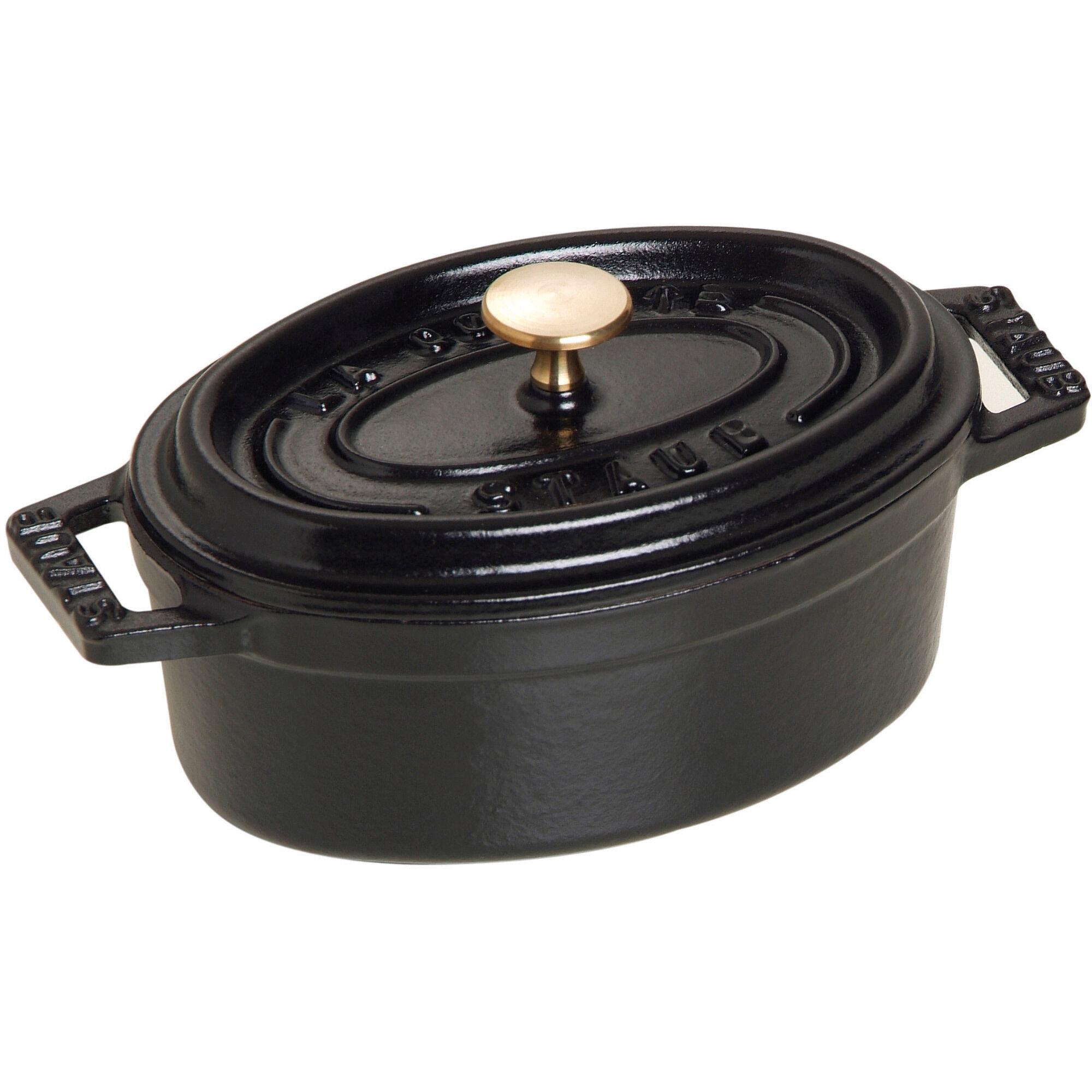 Staub La Cocotte Oval Cocotte 11cm    25 Liter  Sort