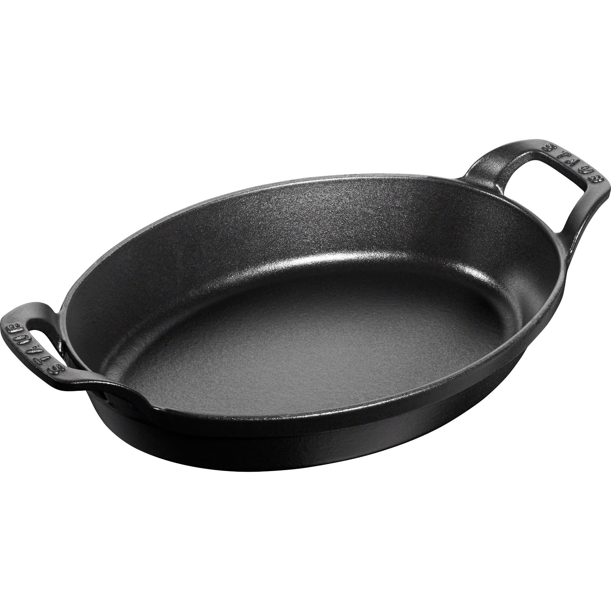 Staub La Cocotte Ovalt Ovnfast Fad 24cm    Liter  Sort