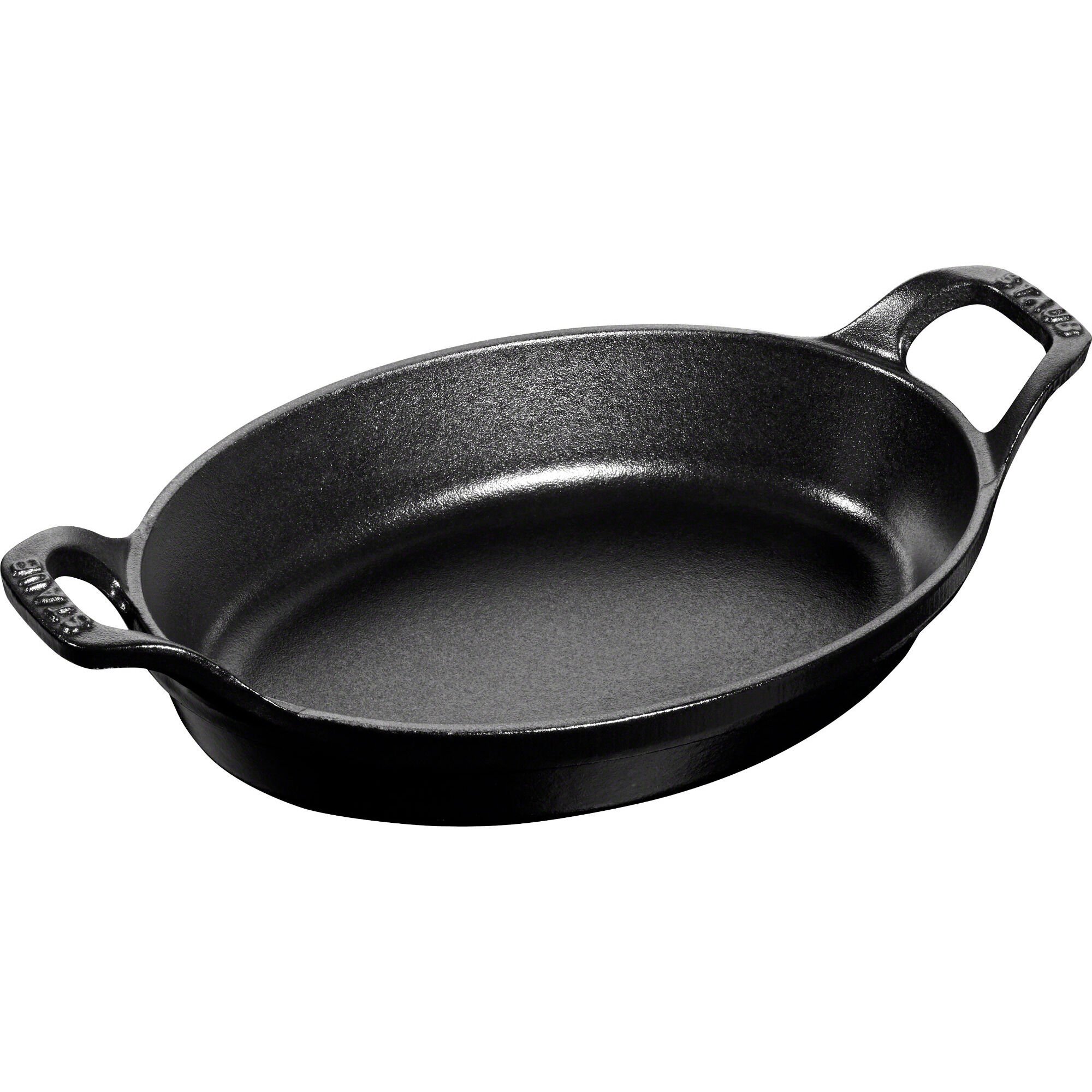Staub La Cocotte Ovalt Ovnfast Fad 21cm      Liter  Sort