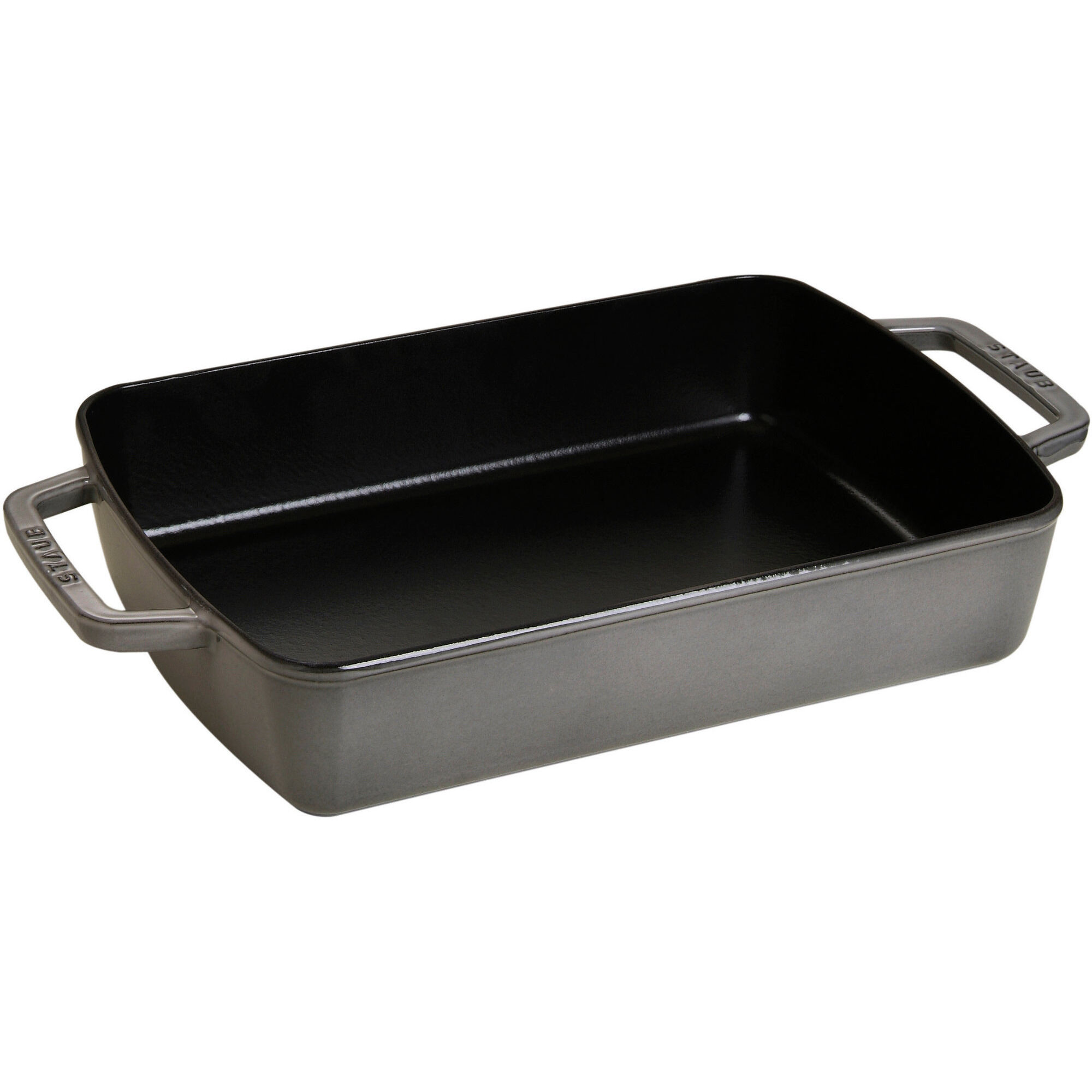 Staub La Cocotte Ovnfast Fad 30   20 Cm  Grå