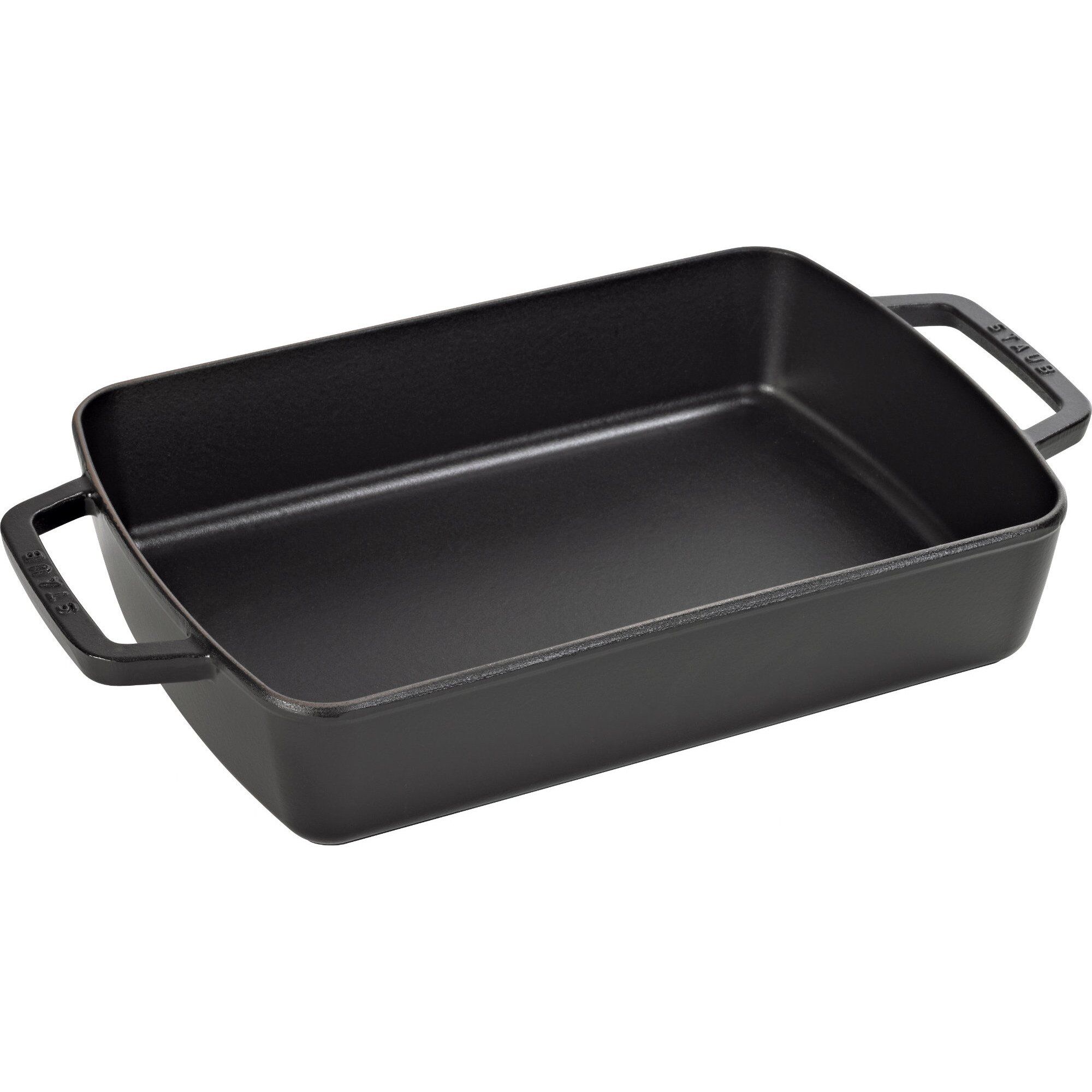 Staub La Cocotte Ovnfast Fad 30   20 Cm  Sort