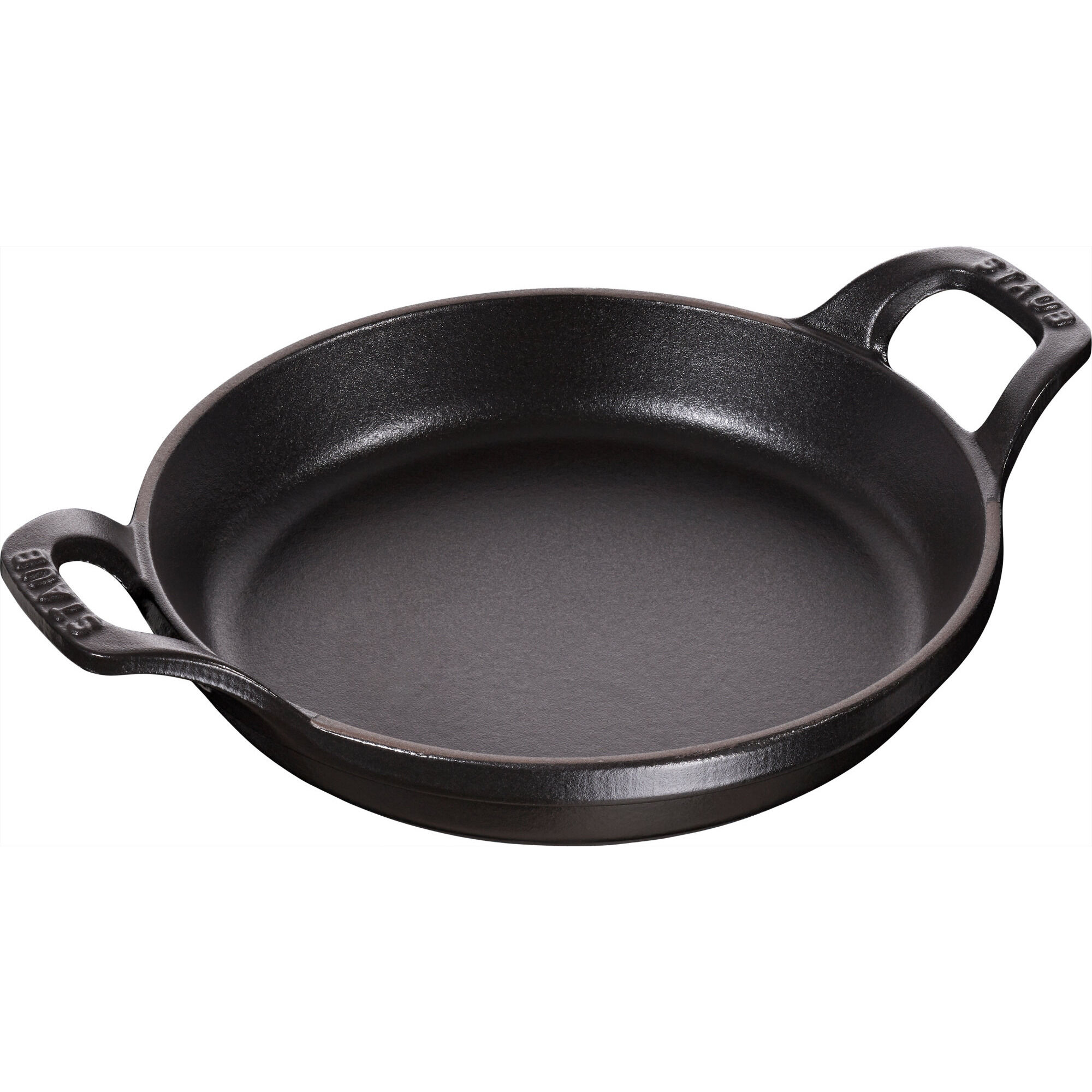 Staub La Cocotte Rundt Ovnfast Fad 20cm    75 Liter  Sort