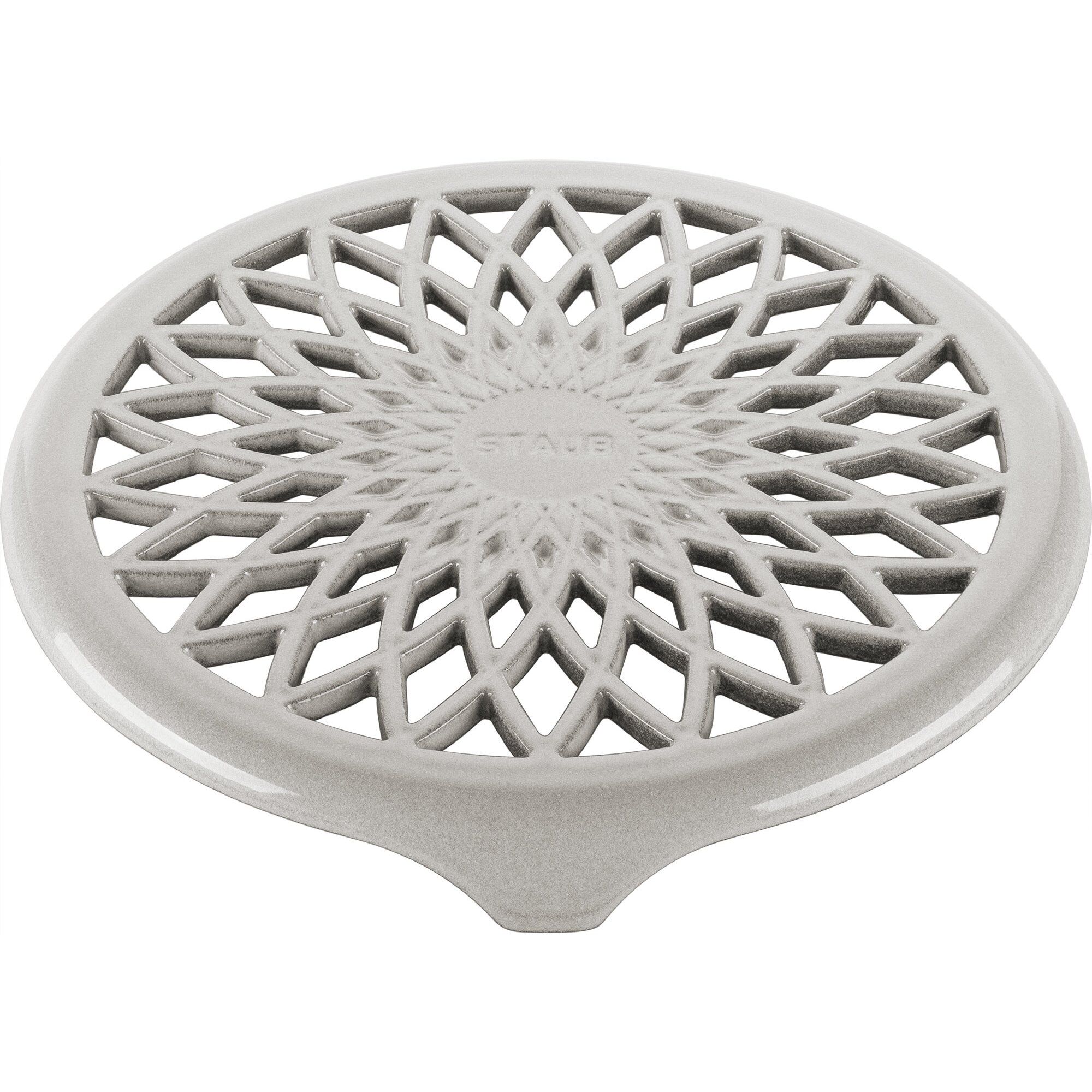 Staub Lilie Bordskåner 23 Cm  White Truffle
