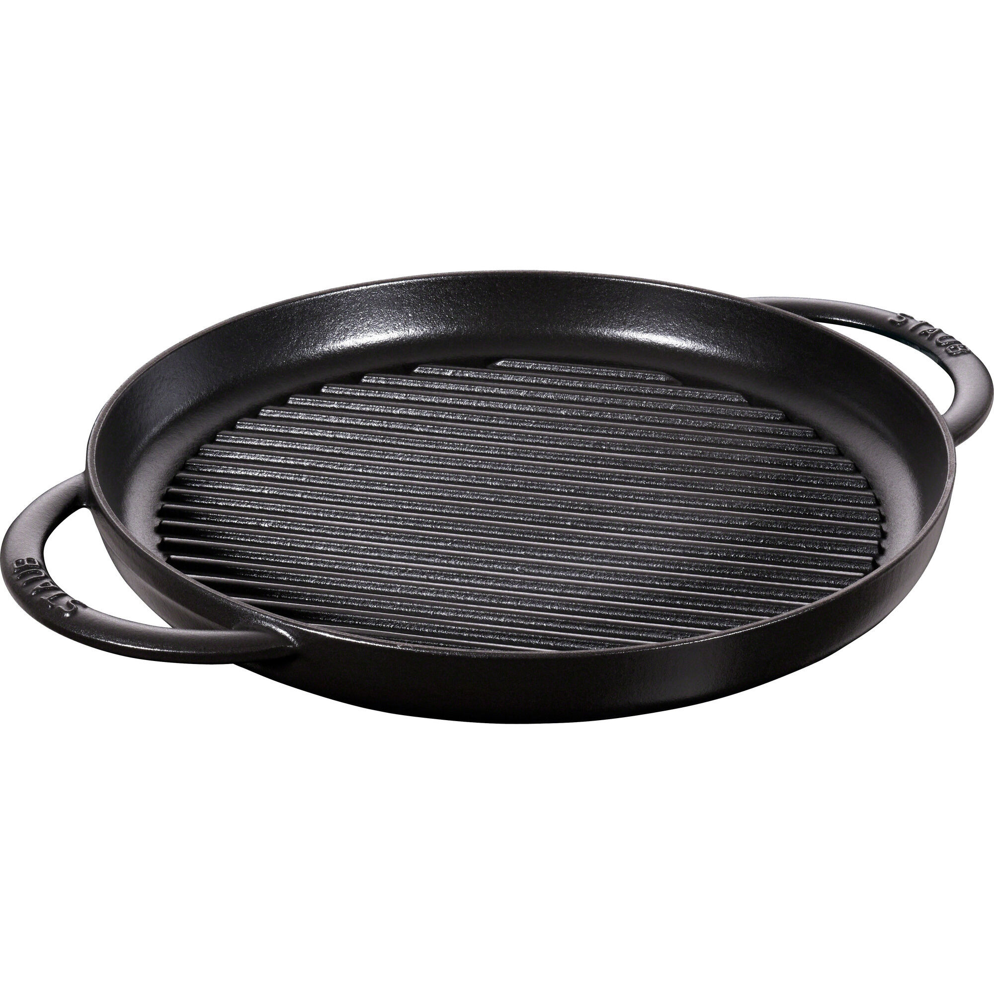 Staub Pure Grill Grillpande 30 Cm Sort