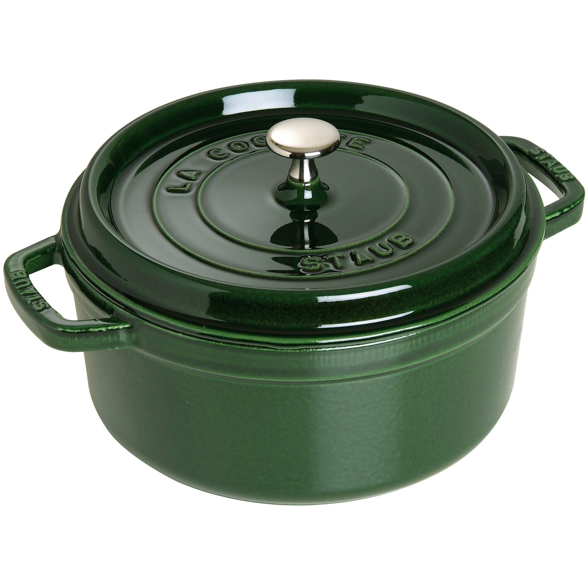 Staub Rund Gryde 26 Cm     Liter Basilikumsgrøn