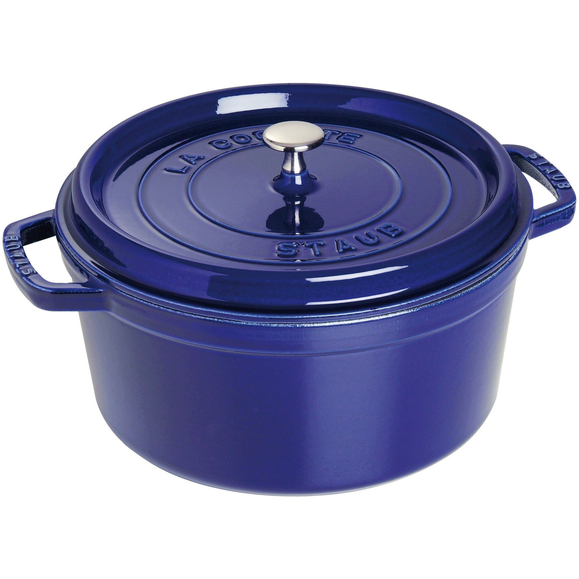 Staub Rund Gryde 28 Cm     Liter Blå