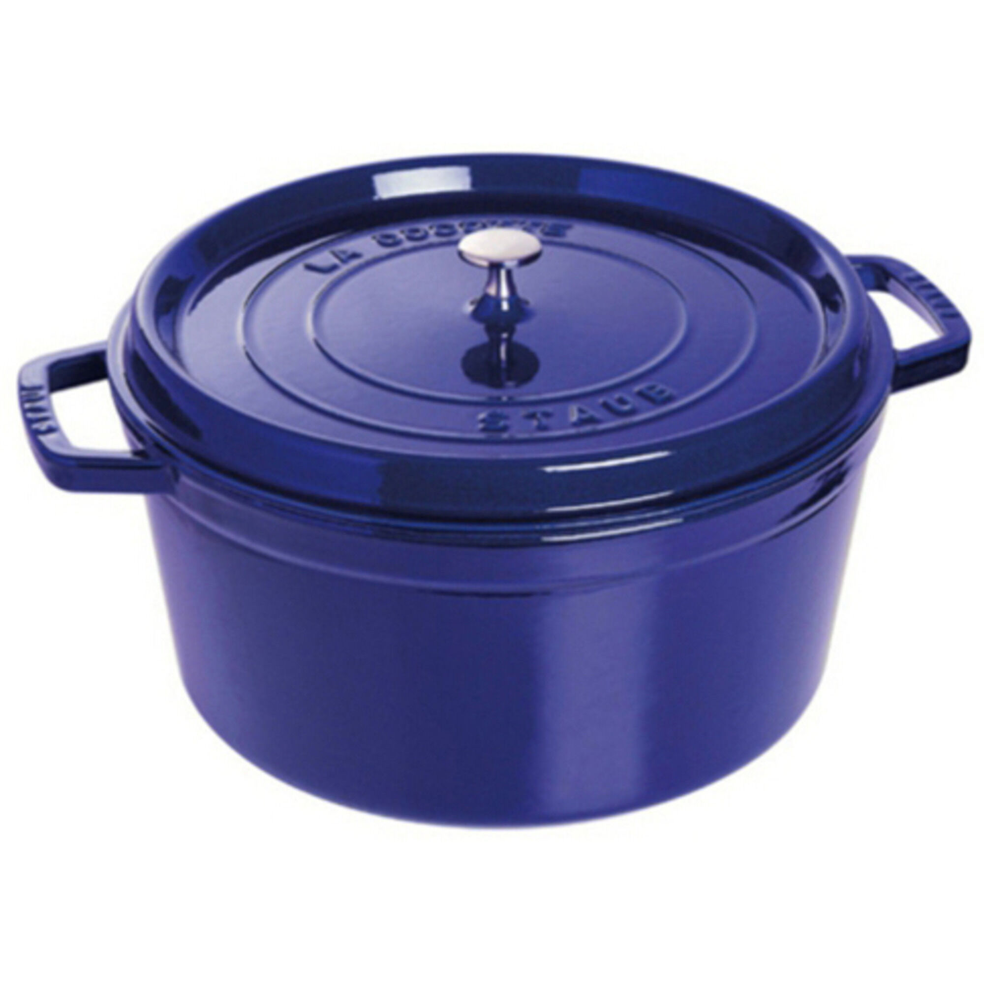 Staub Rund Gryde 30 Cm   35 Liter Blå