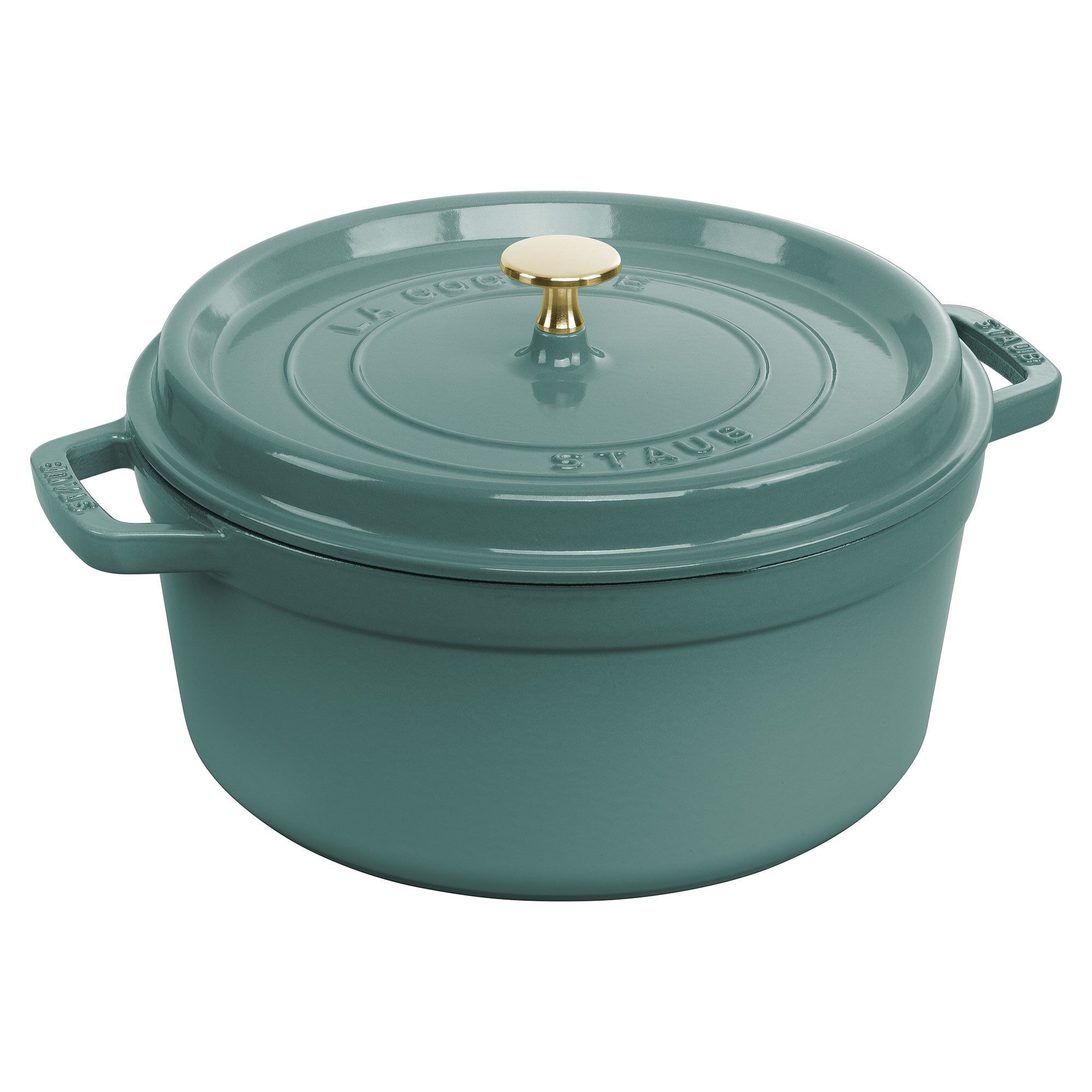 Staub Støbejernsgryde 26 Cm  Eukalyptus
