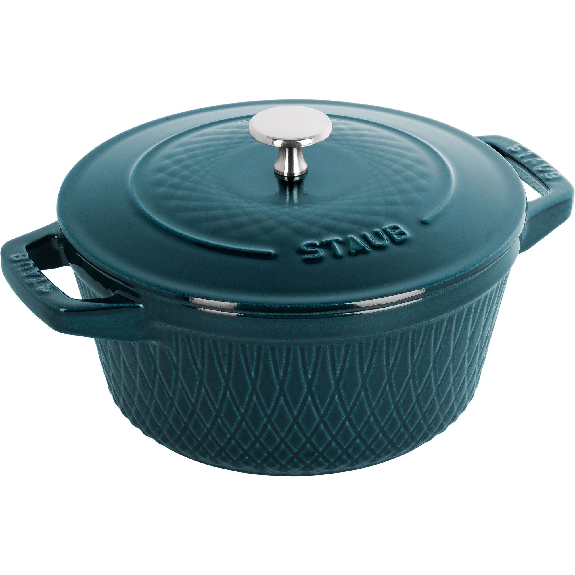Staub Twister Støbejernsgryde 24 Cm  La Mer