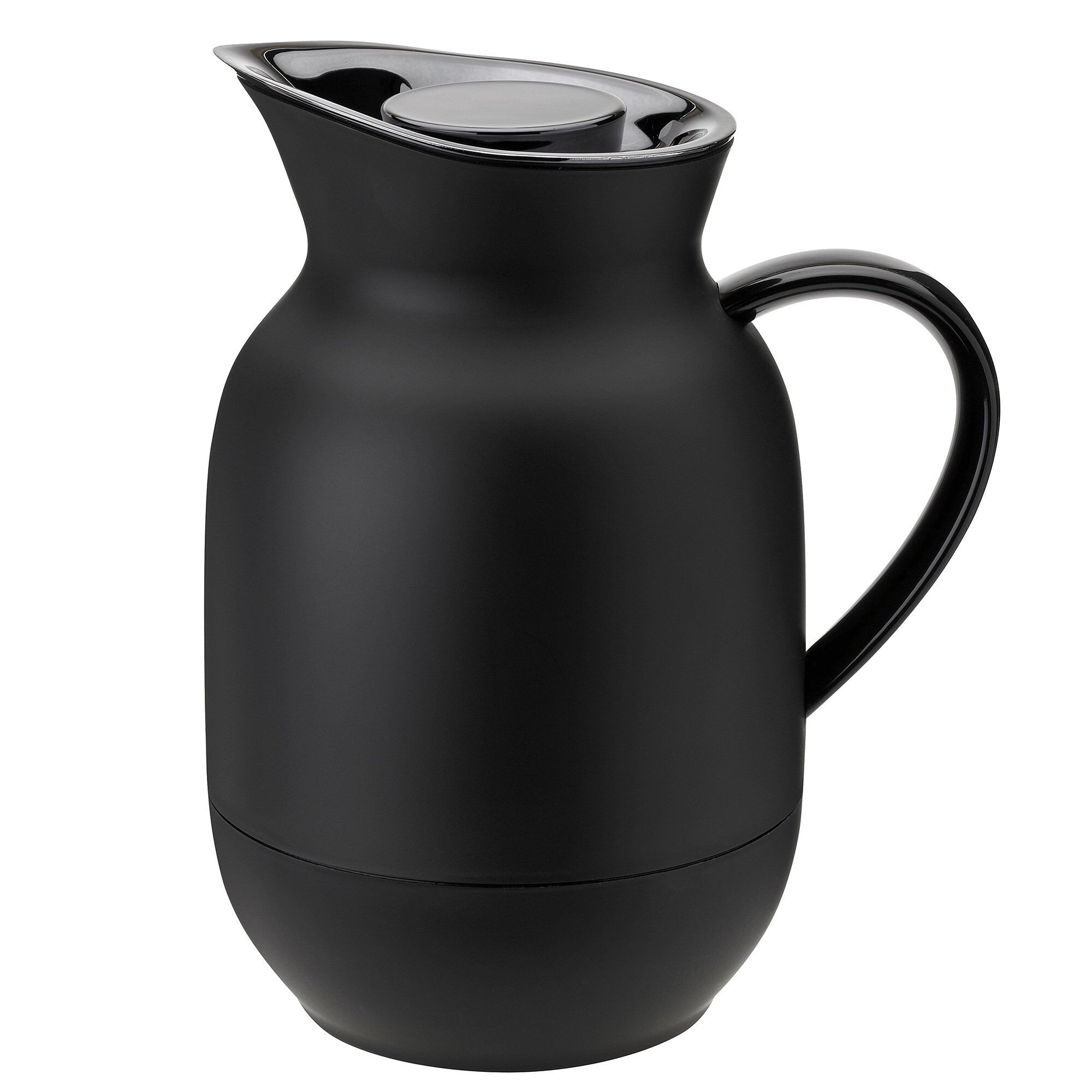 Stelton Amphora Termokande   Liter  Kaffe  Soft Black