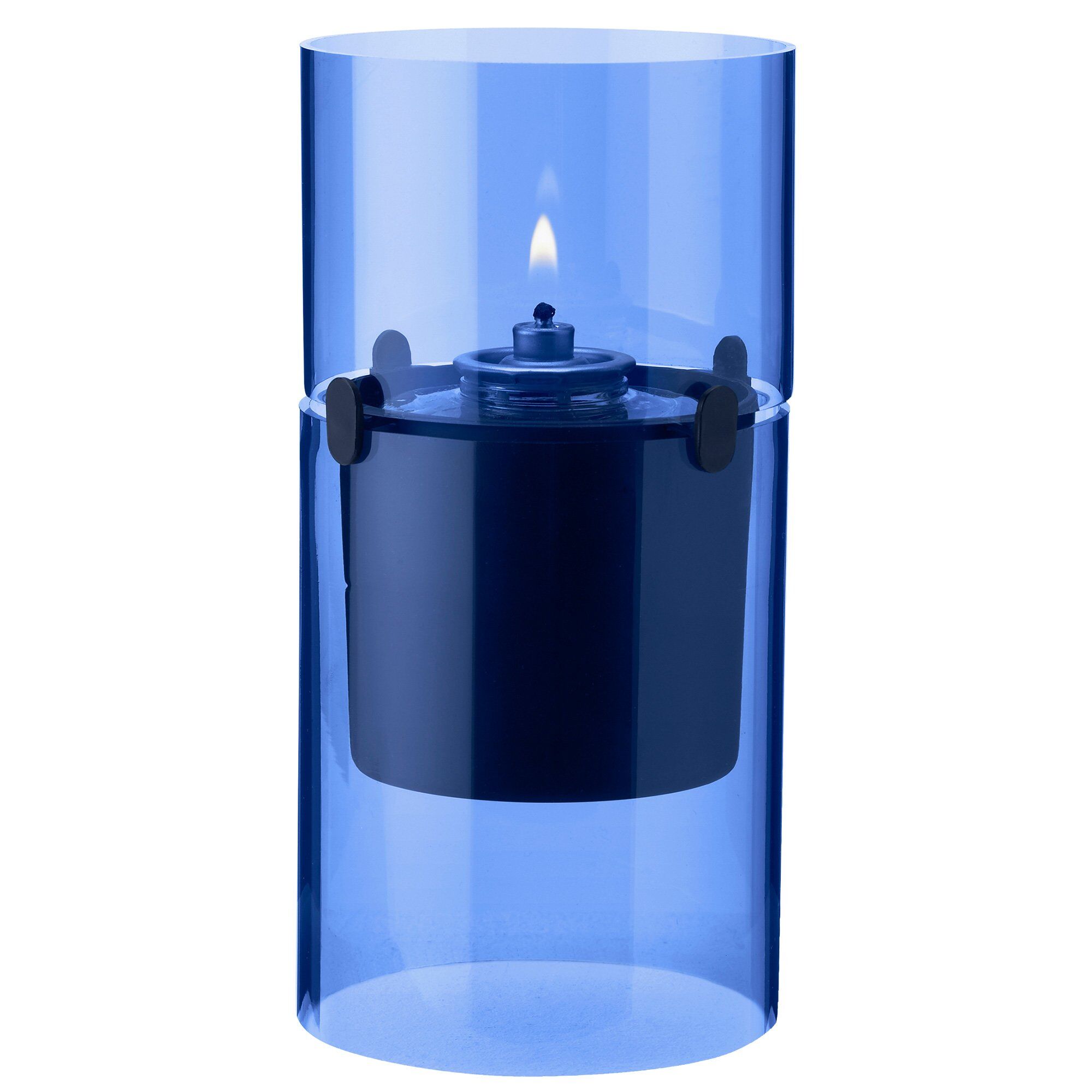 Stelton Lucie Hurricane Olielampe  Azure