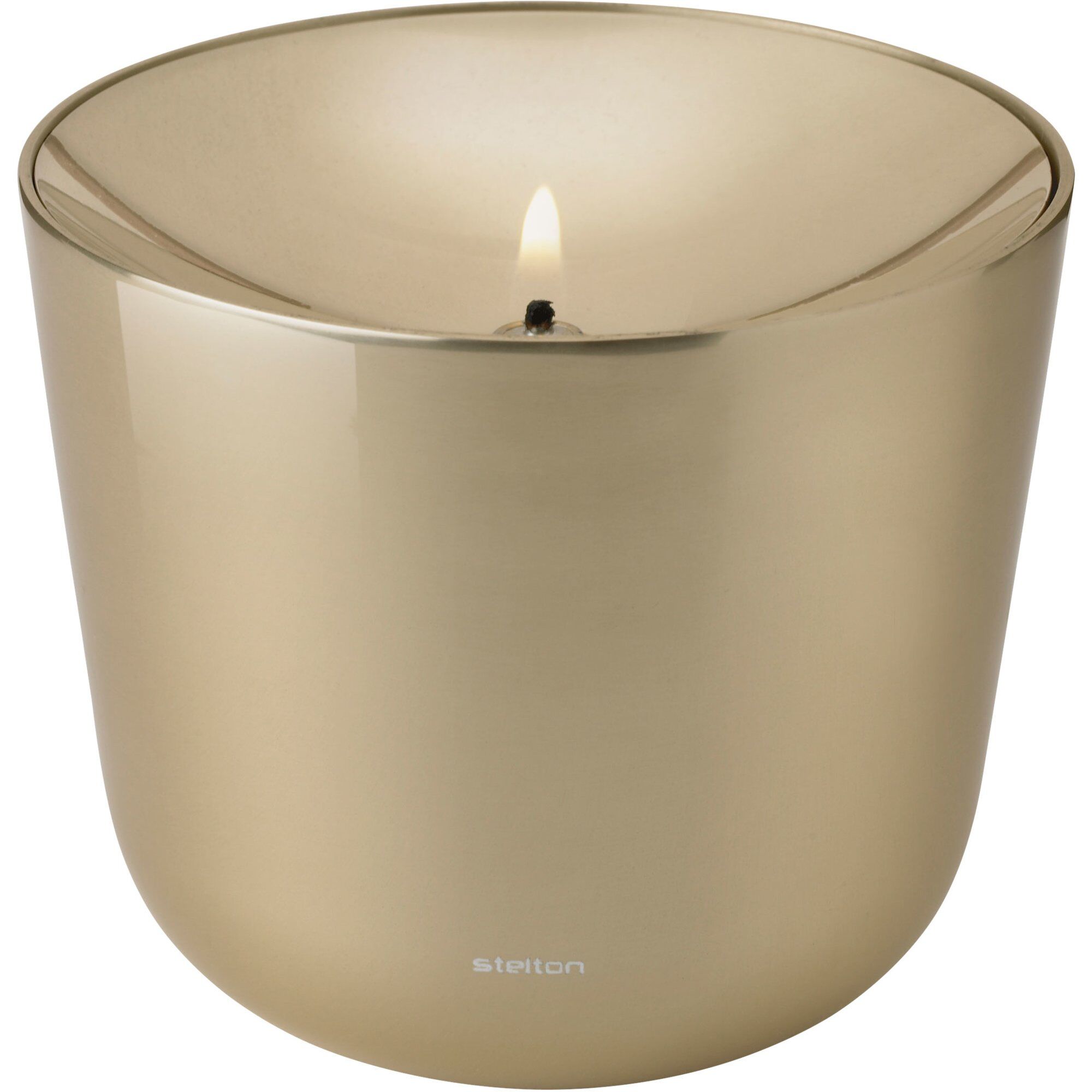 Stelton Solis Olielampe  11   Cm  Brass
