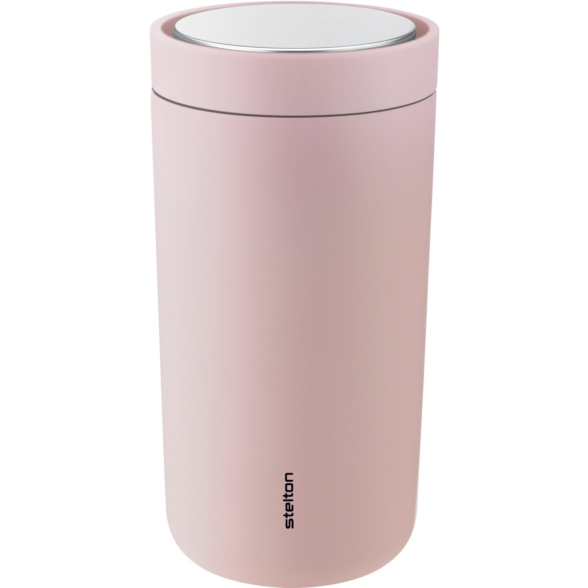 Stelton To Go Click Steel Termokop     Liter  Soft Rose