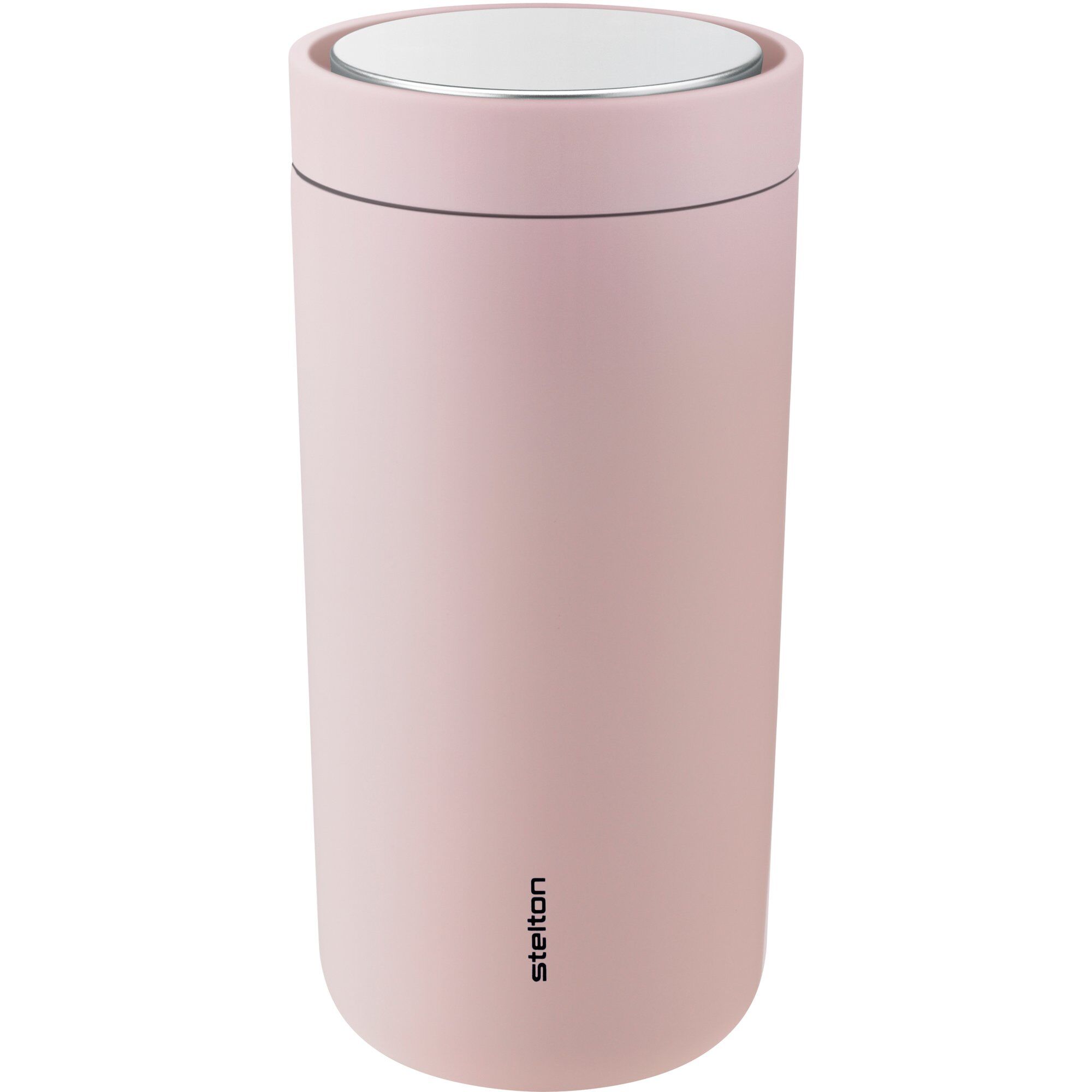 Stelton To Go Click Steel Termokop     Liter  Soft Rose