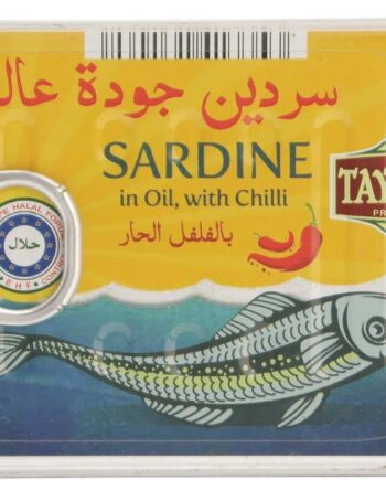 Tayba Chili Sardiner   Olie 125
