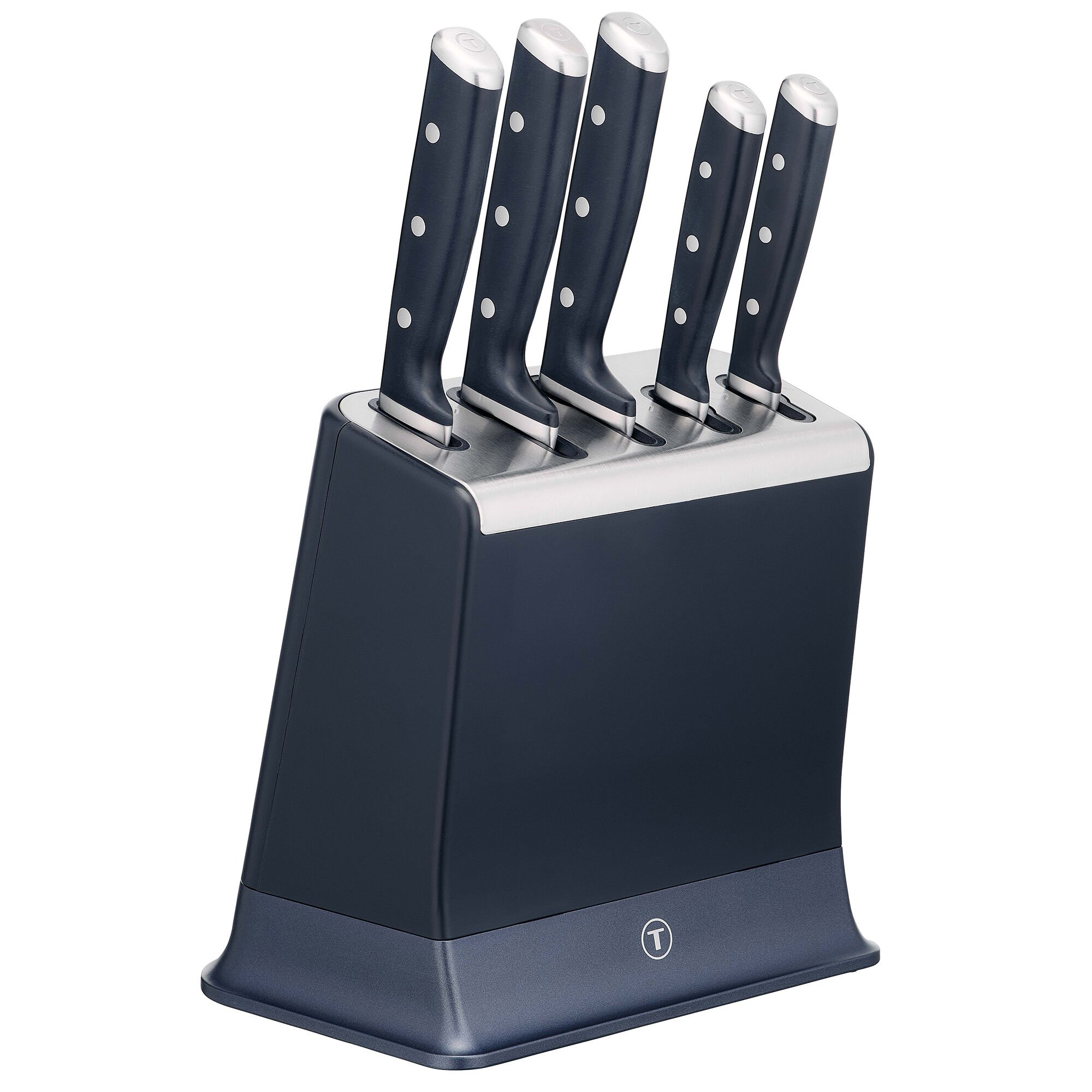 Tefal Eversharp Pro Knivblok  Mørkeblå    Dele