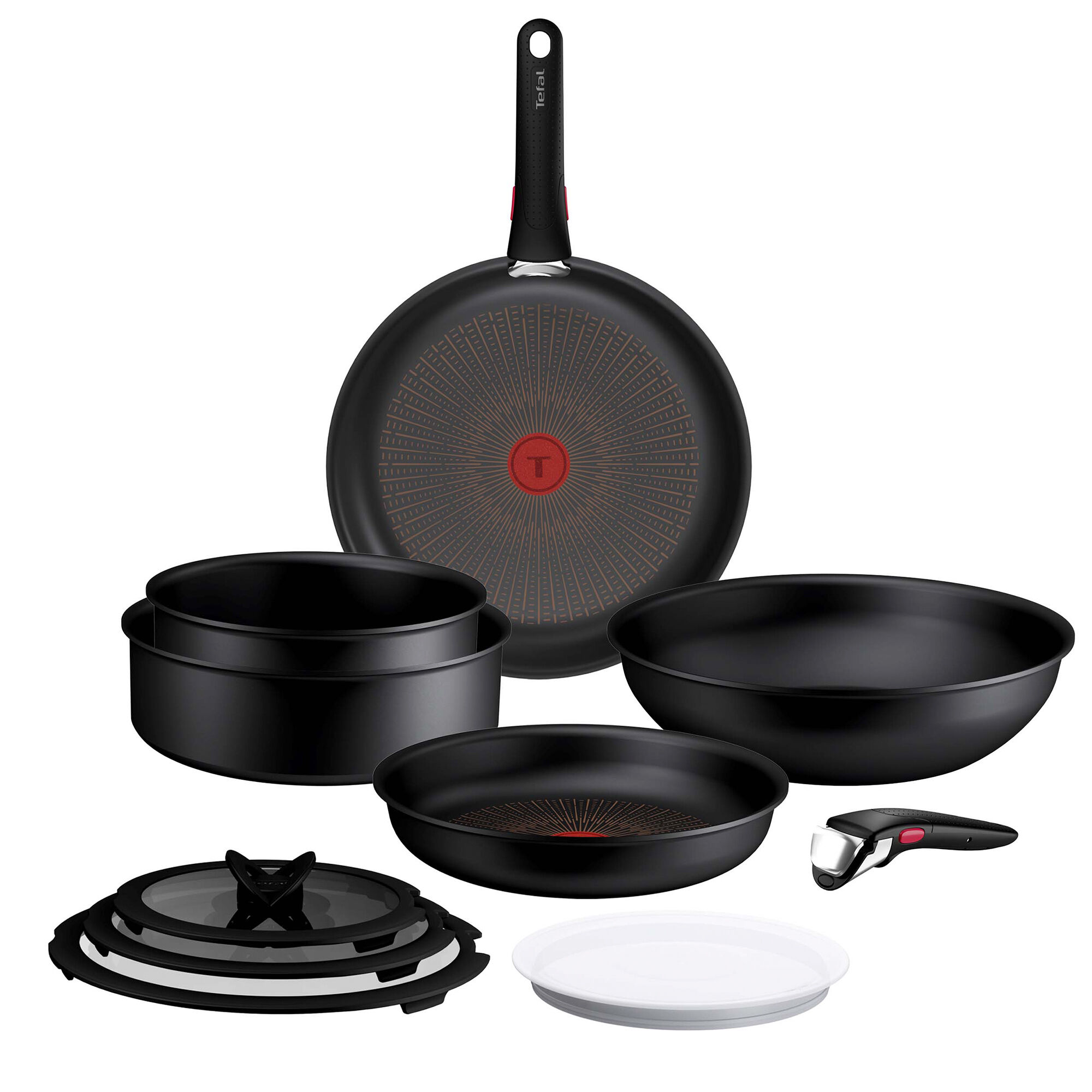 Tefal Ingenio Excellence Fusion Gryde- Og Stegepandesæt  11 Dele