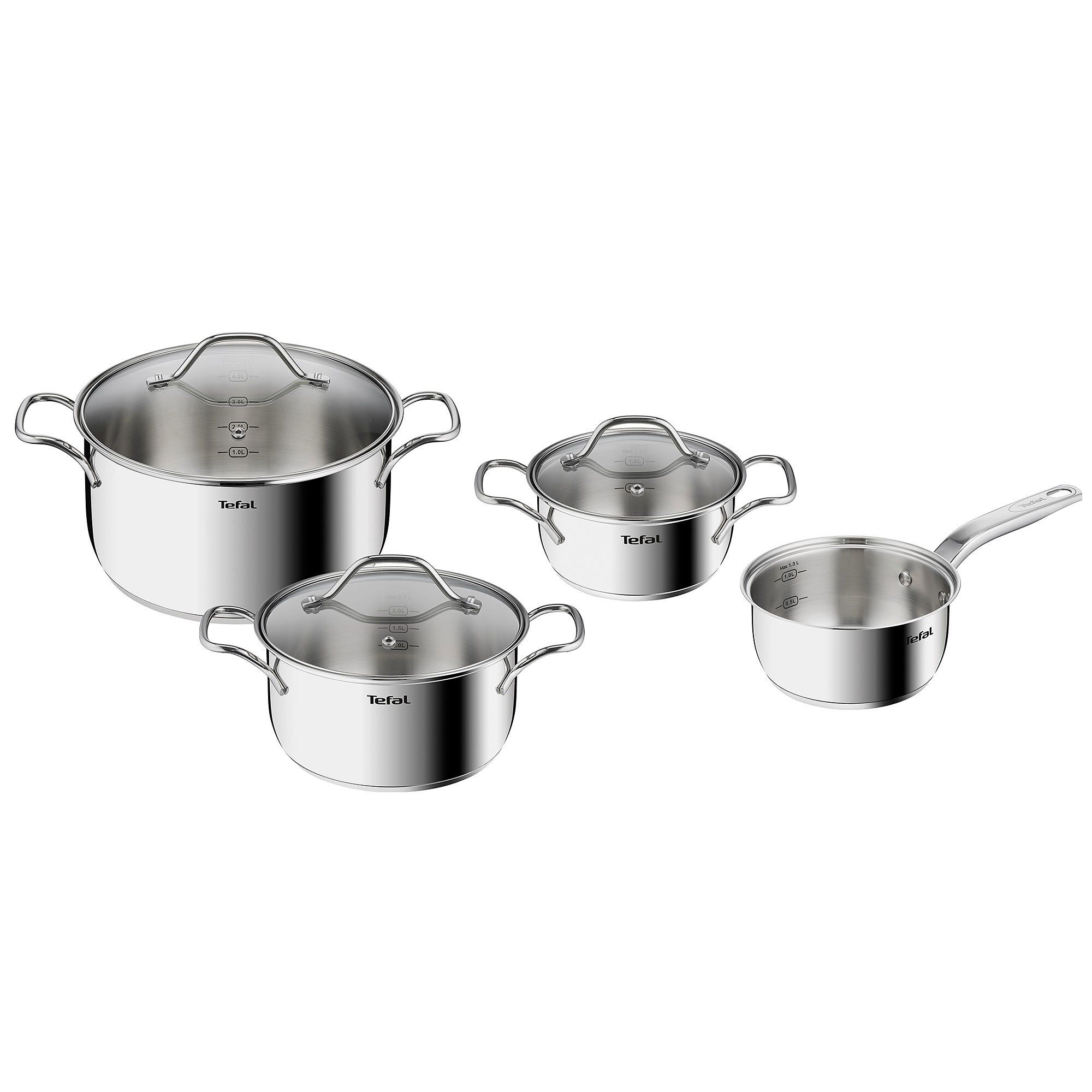Tefal Intuition Grydesæt  Rustfrit Stål    Dele
