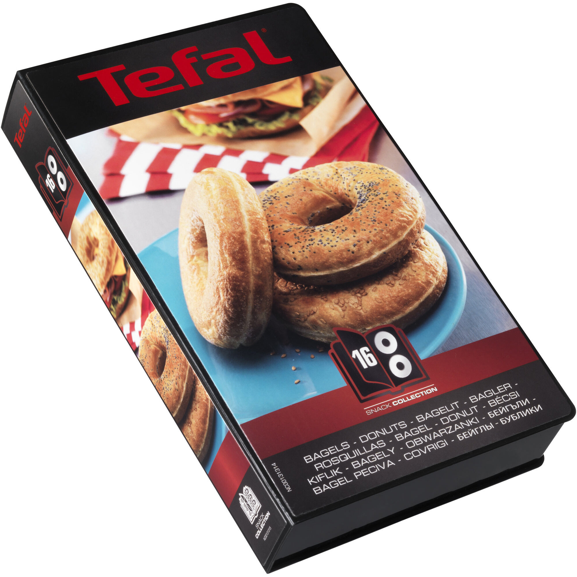 Tefal Snack Collection Plader: Bagels   Donuts  16