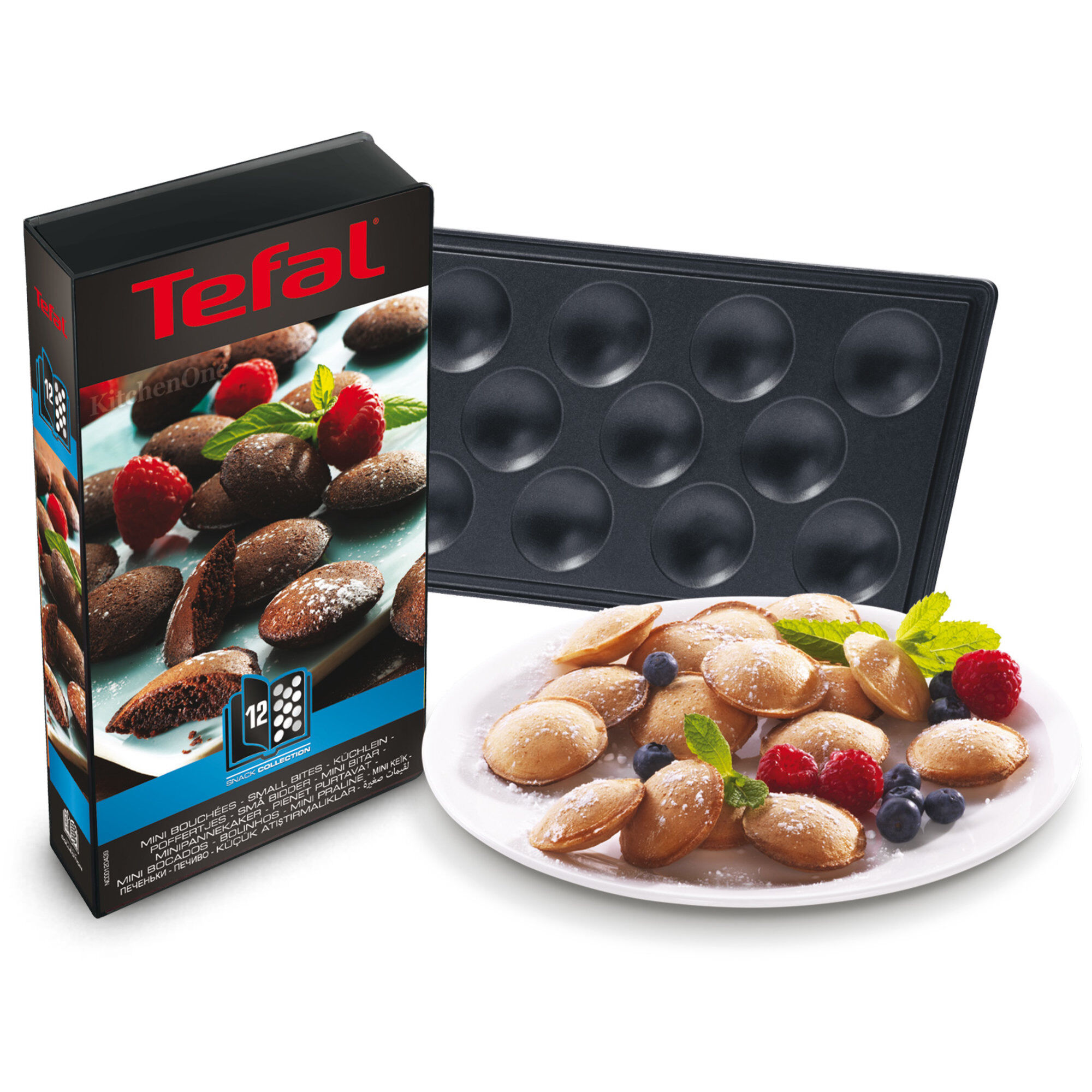 Tefal Snack Collection Plader: Små Bidder  12