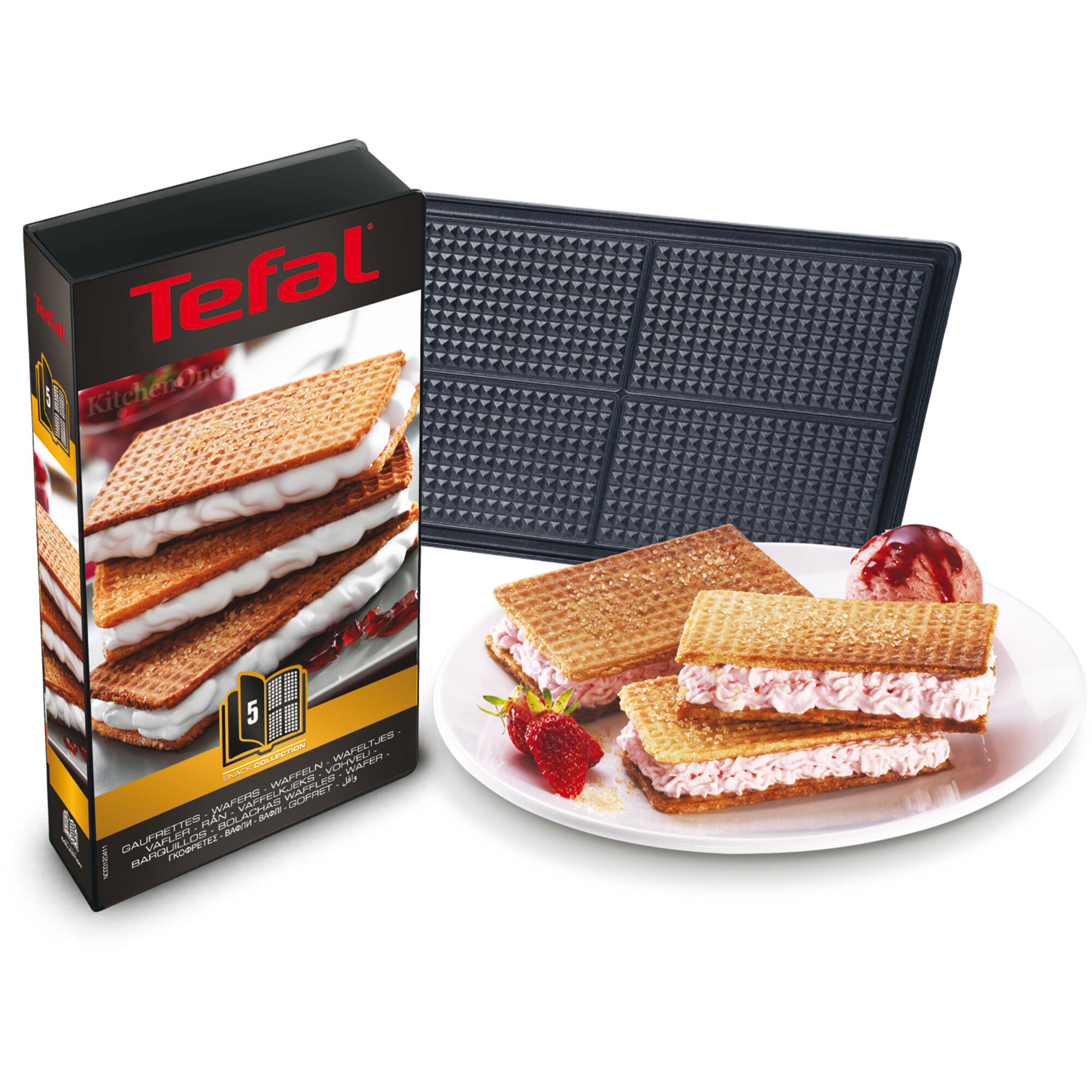 Tefal Snack Collection Plader: Vafler