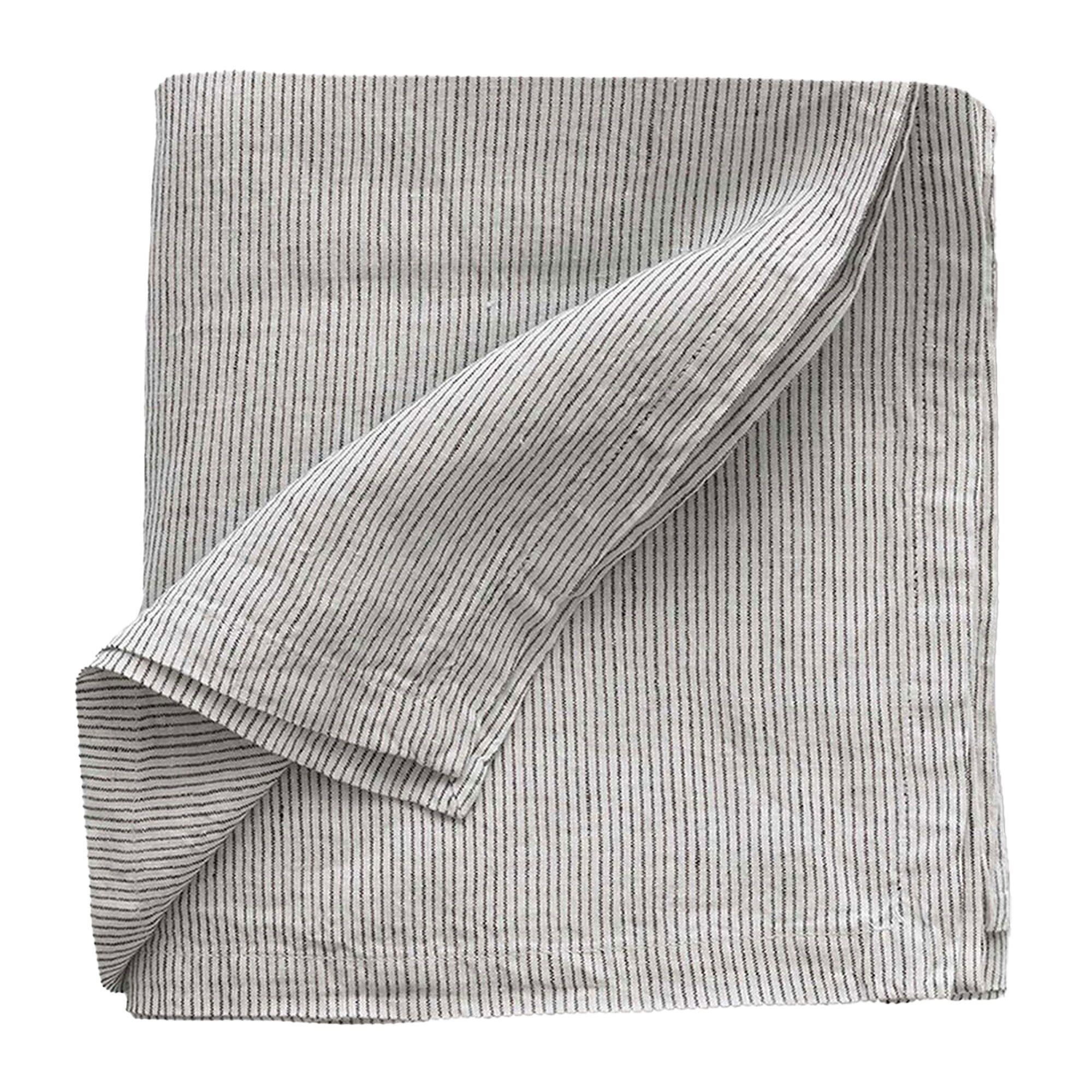 Tell Me More Dug   Hør 145   145 Cm  Pinstripe