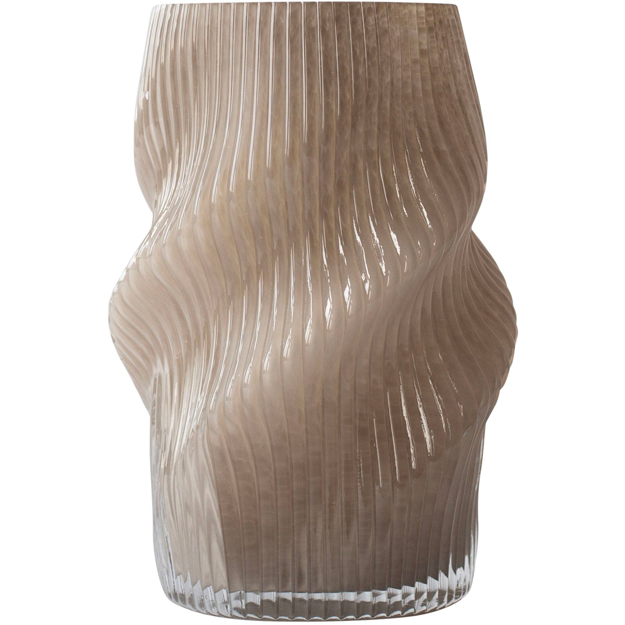 Tell Me More Fano Vase 25 Cm  Taupe