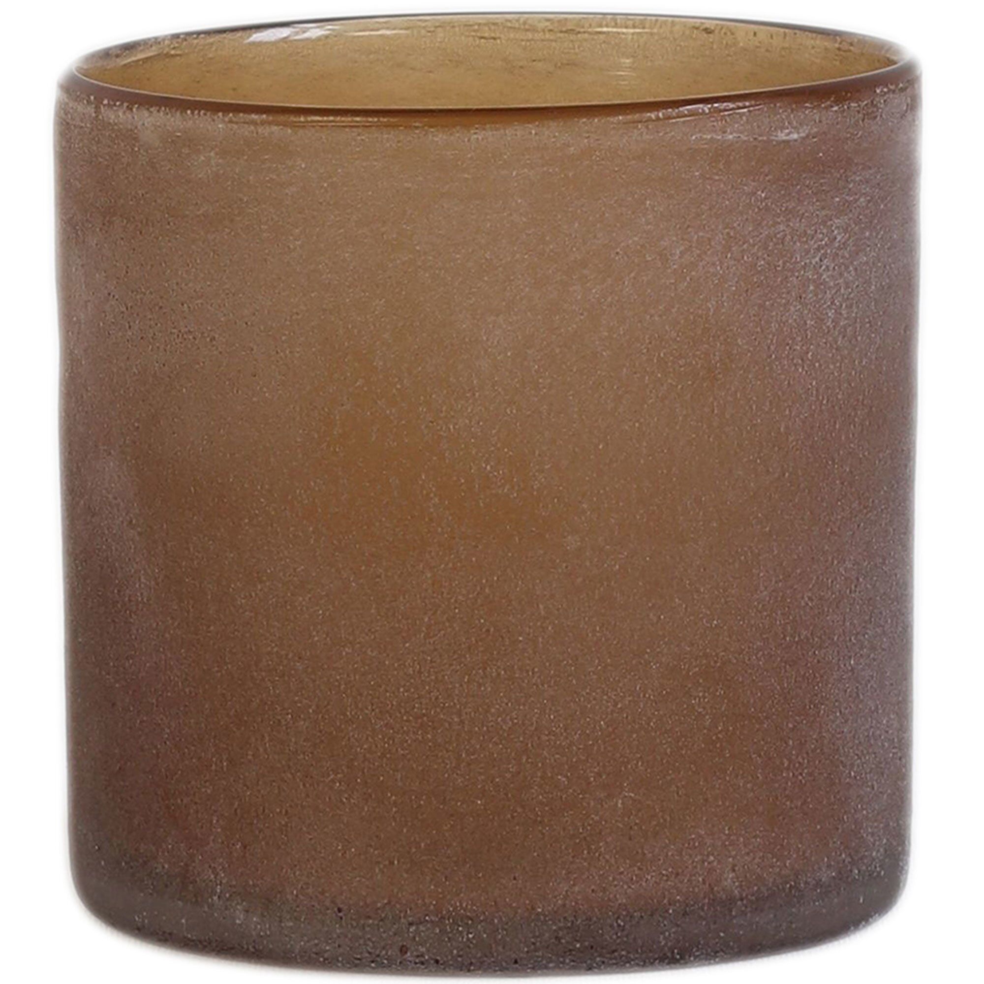 Tell Me More Frost Fyrfadsstage  Brown  Medium