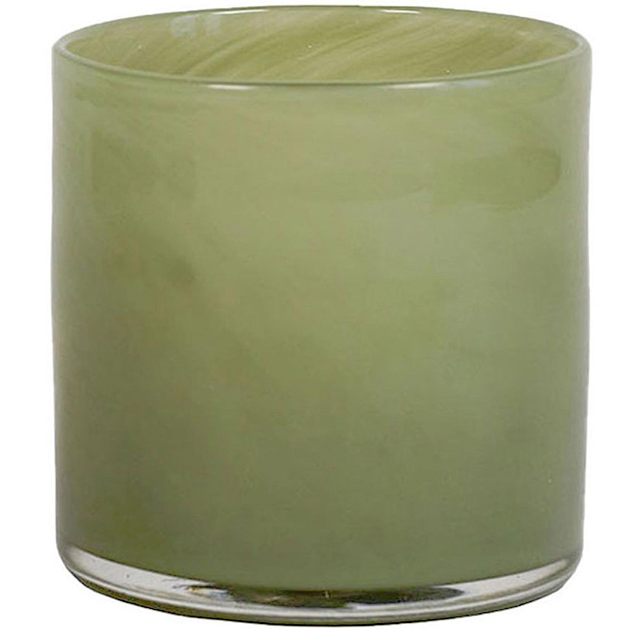 Tell Me More Lyric Fyrfadsstage  Olive Green  Small