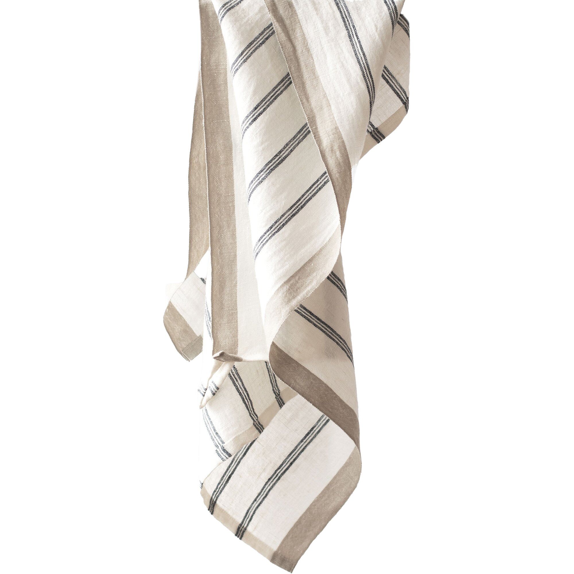 Tell Me More Maya Viskestykke 70x50 Cm  Navy Stripe
