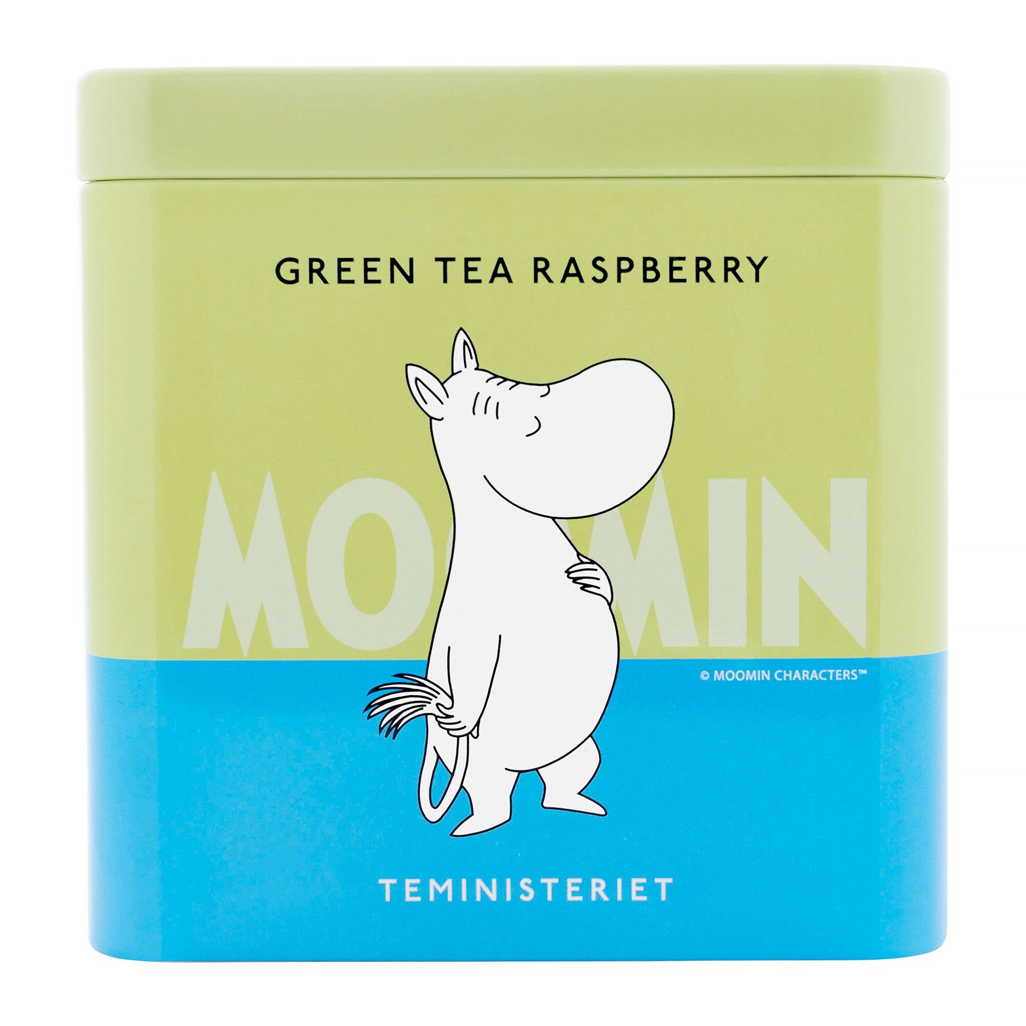 Teministeriet Moomin Raspberry Grøn Te  100