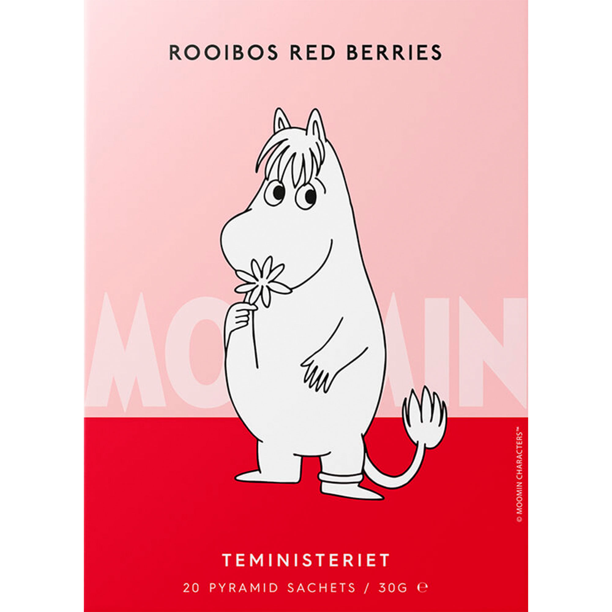 Teministeriet Moomin Rooibos  Røde Bær