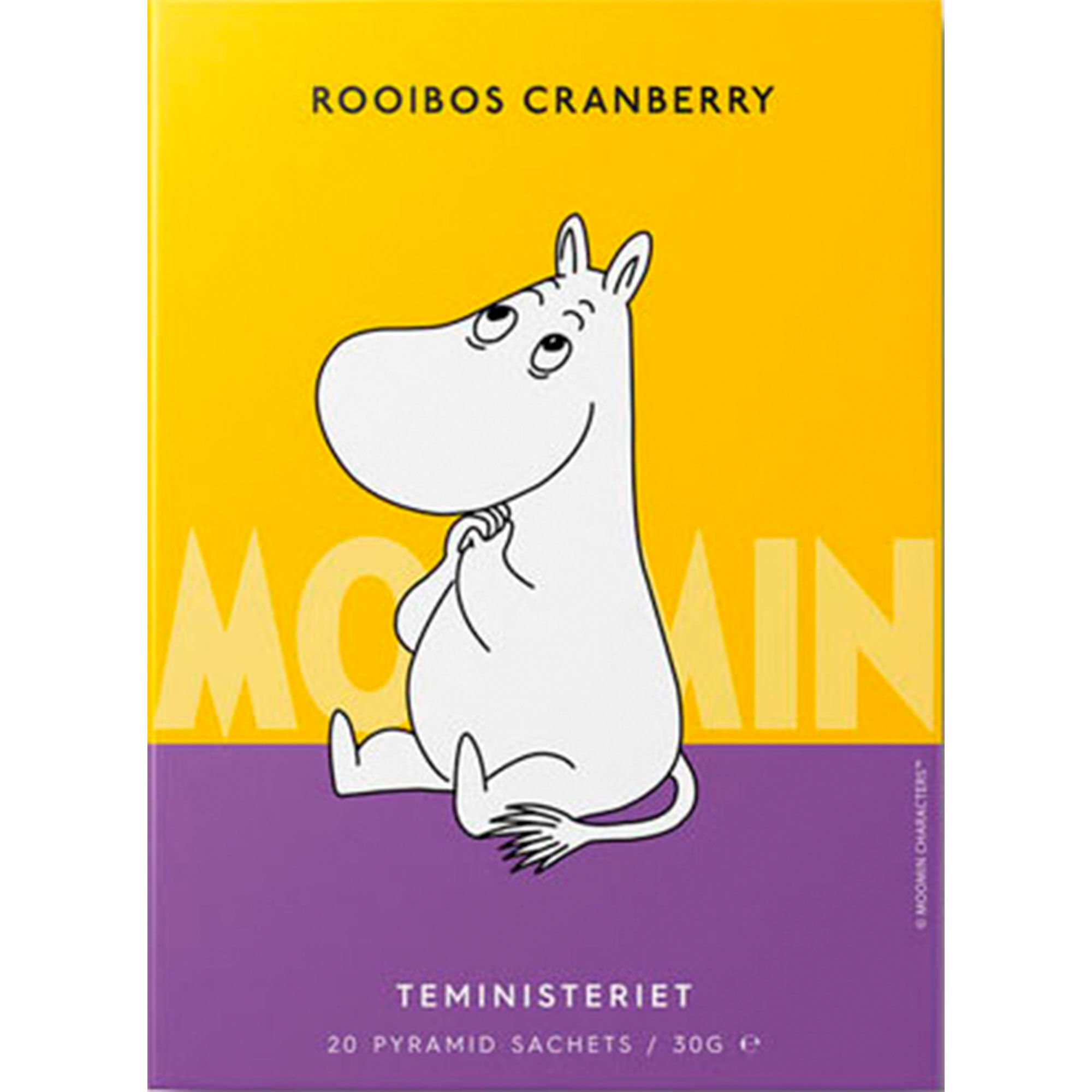 Teministeriet Moomin Rooibos  Tranbær
